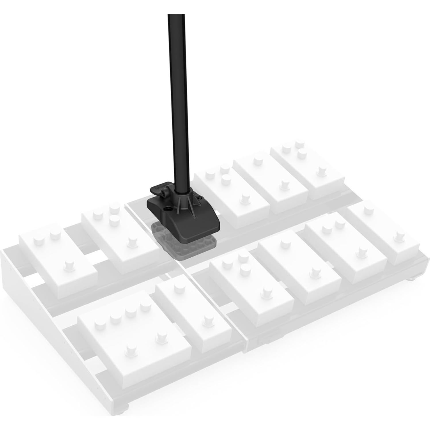 Soporte de Micrófono D'Addario XPND 2 para Pedalera 2 Filas