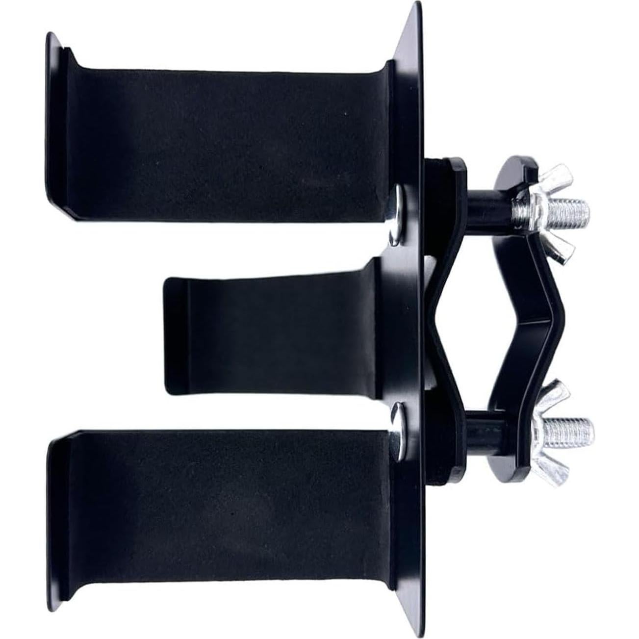 Soporte de Micrófono Rack Percusión Mini 15x9.5cm Negro