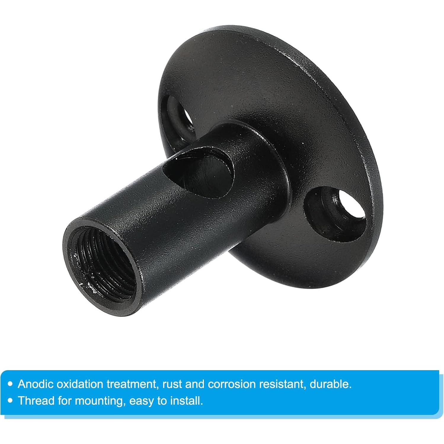 Soporte de Micrófono PATIKIL con Brida Rosca M10 Negro