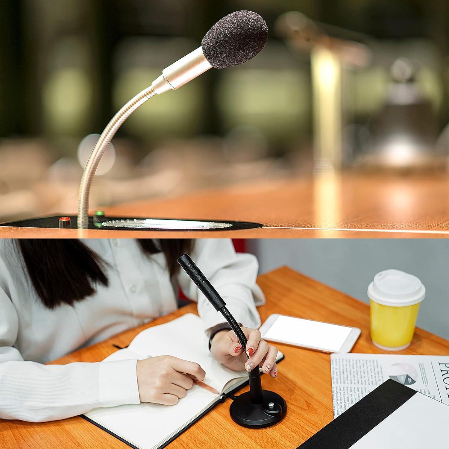 Soporte de Micrófono PATIKIL con Brida Rosca M10 Negro