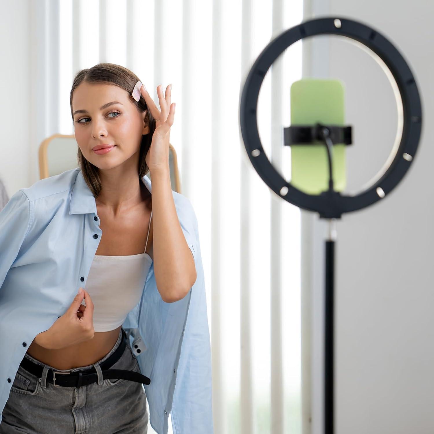 Soporte Flexible para Teléfono PATIKIL con Clip y Rosca 1/4"