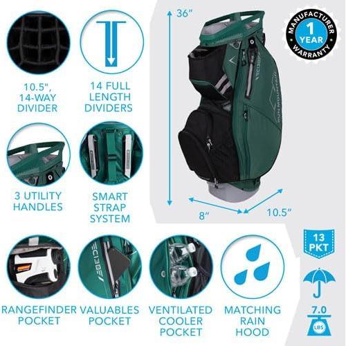 Bolsa de Golf para Carrito Sun Mountain C130 14 Divisores