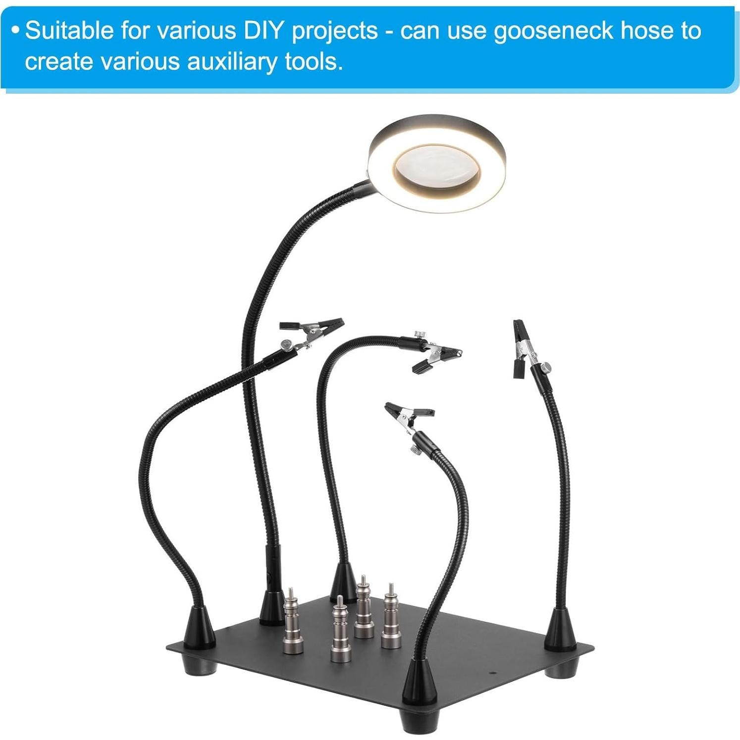 Soporte Gooseneck Flexible PATIKIL 15cm para Micrófono y Cámara