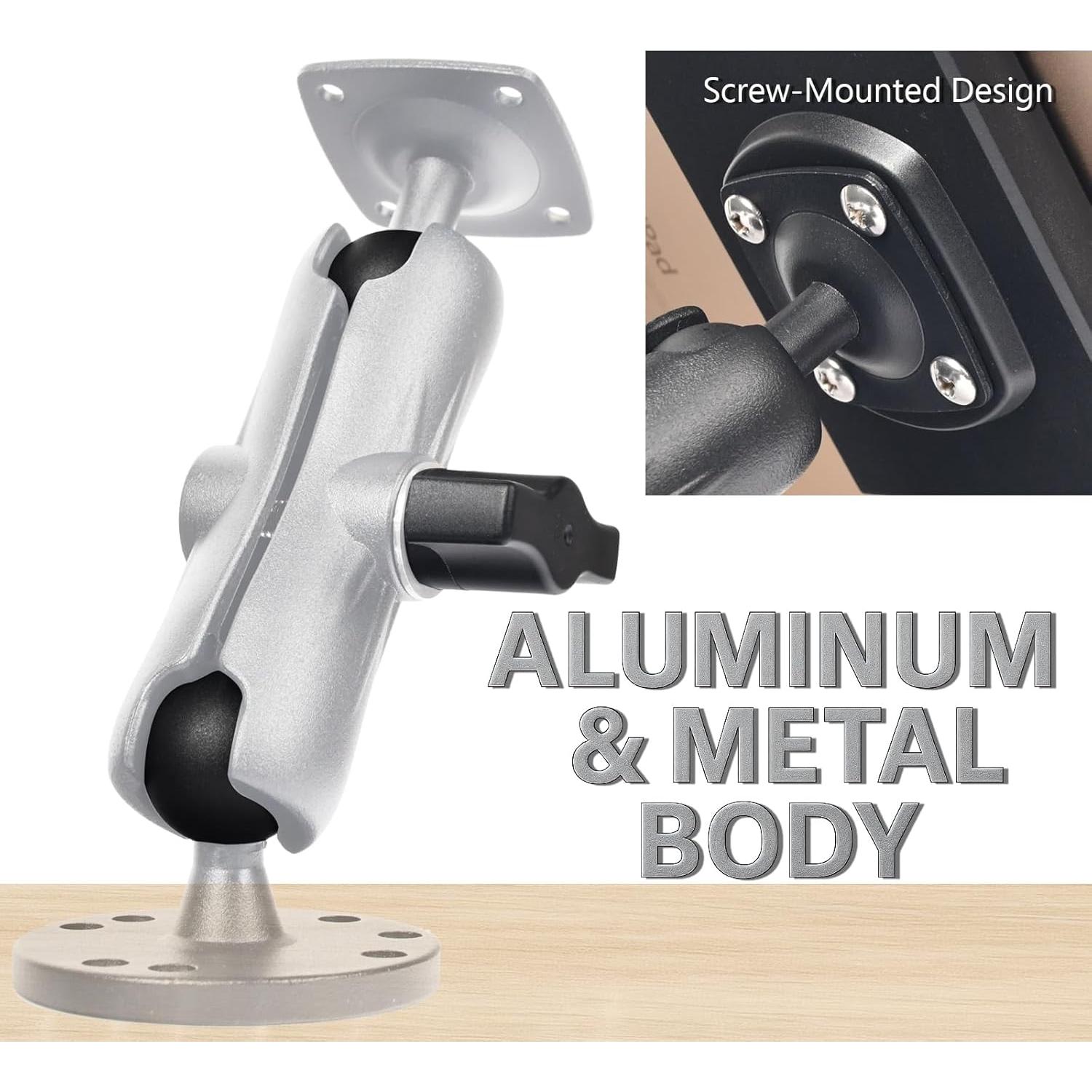 Soporte para Tableta VAUBORTTI de Aluminio - Montaje en Coche y Escritorio