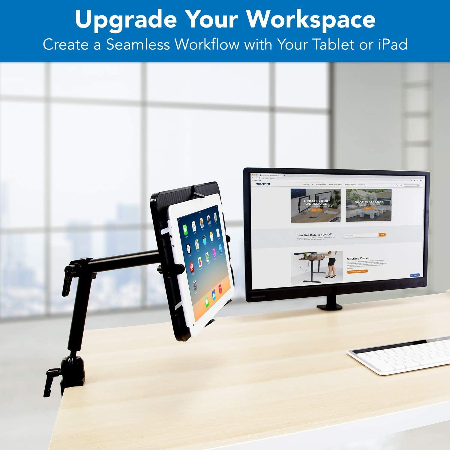 Soporte de Pólo para Tableta Mount-It! MI-7510 Ajustable 6-14"