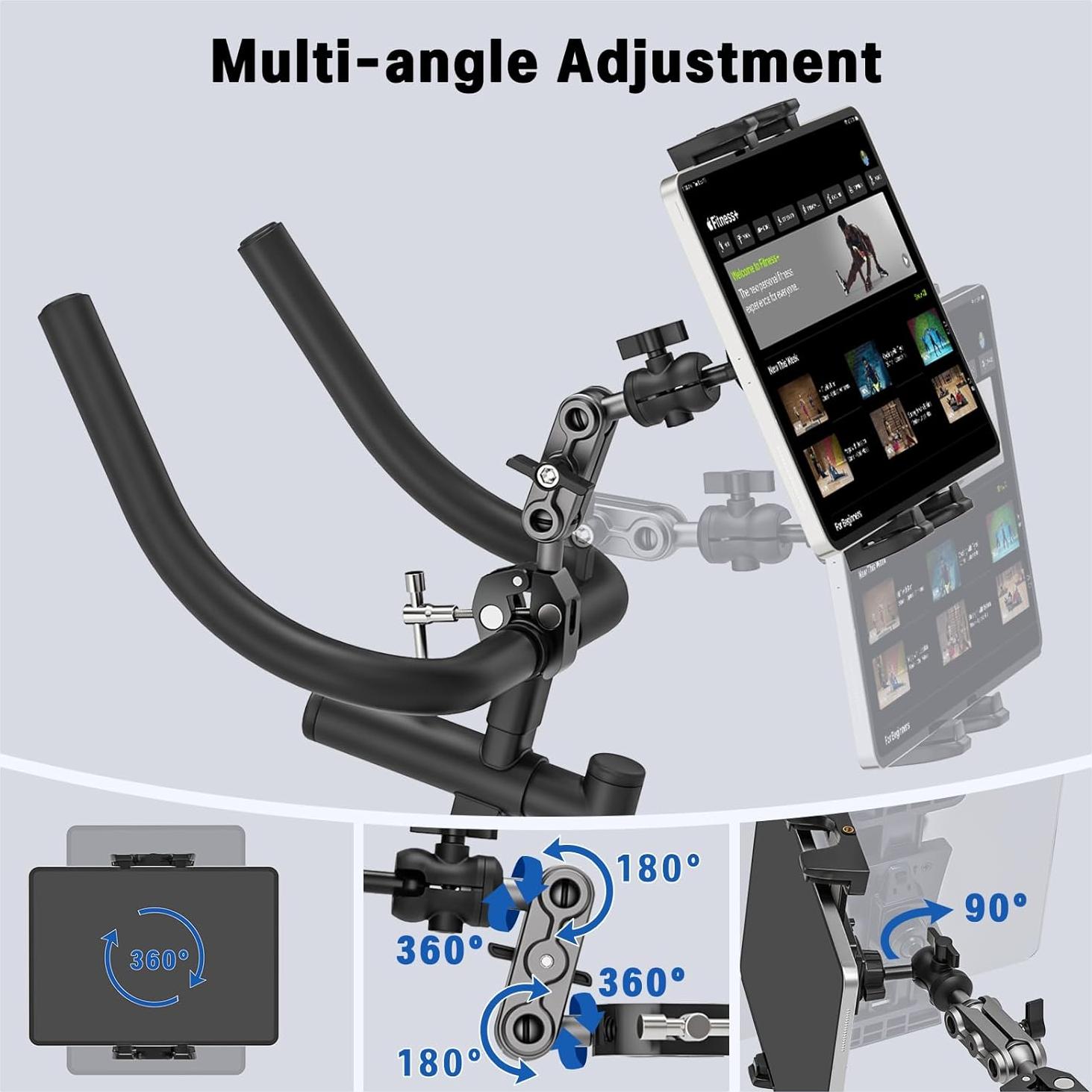 Soporte para Tablet BAISHUN 360° para Bicicleta y Cinta de Correr
