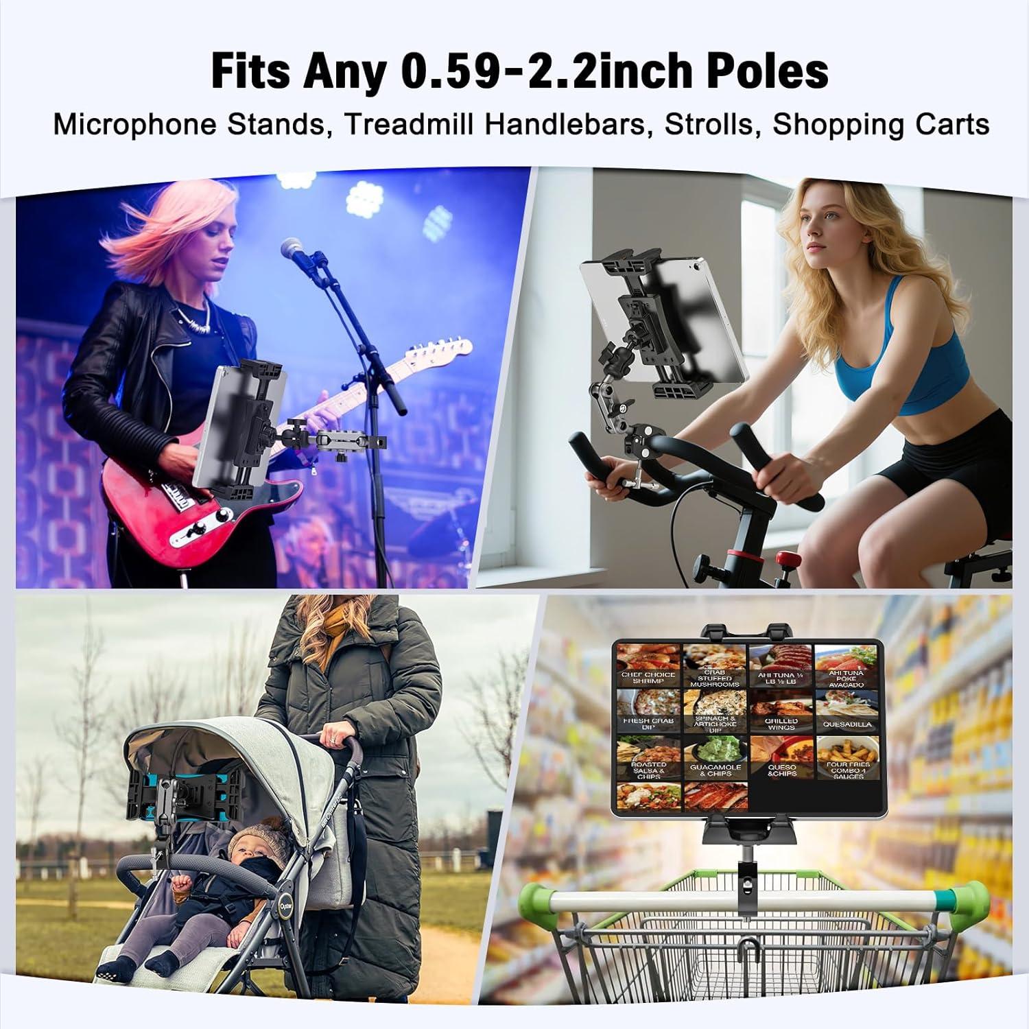 Soporte para Tablet BAISHUN 360° para Bicicleta y Cinta de Correr