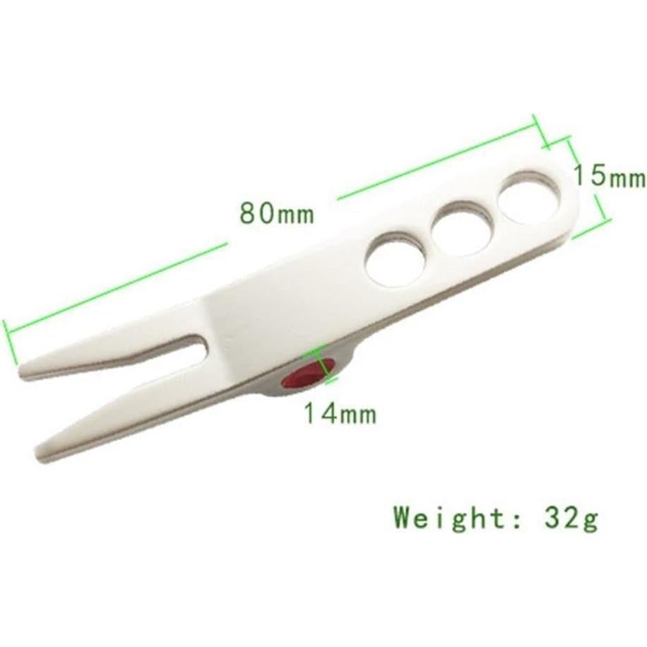 Herramienta de Reparación de Divots ZGLUZP Plateada 2.54cm