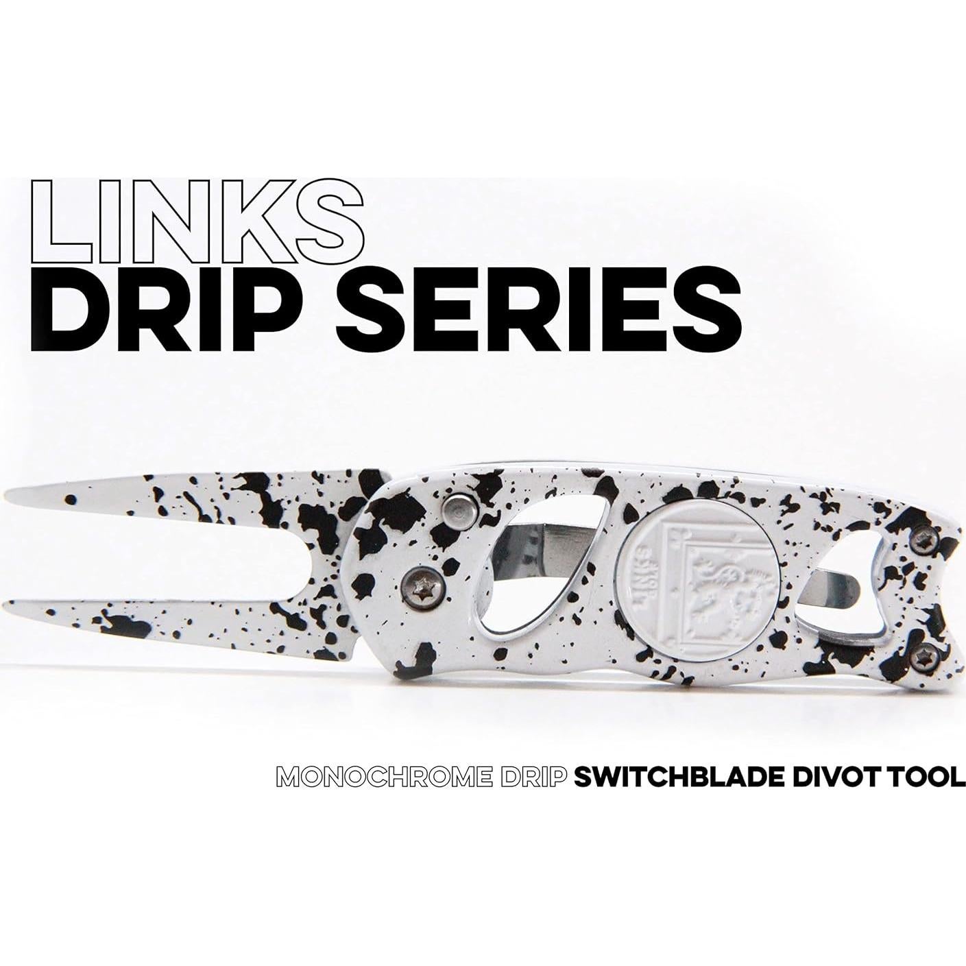 Herramienta de Divot Plegable Links Golf con Marcador Magnético