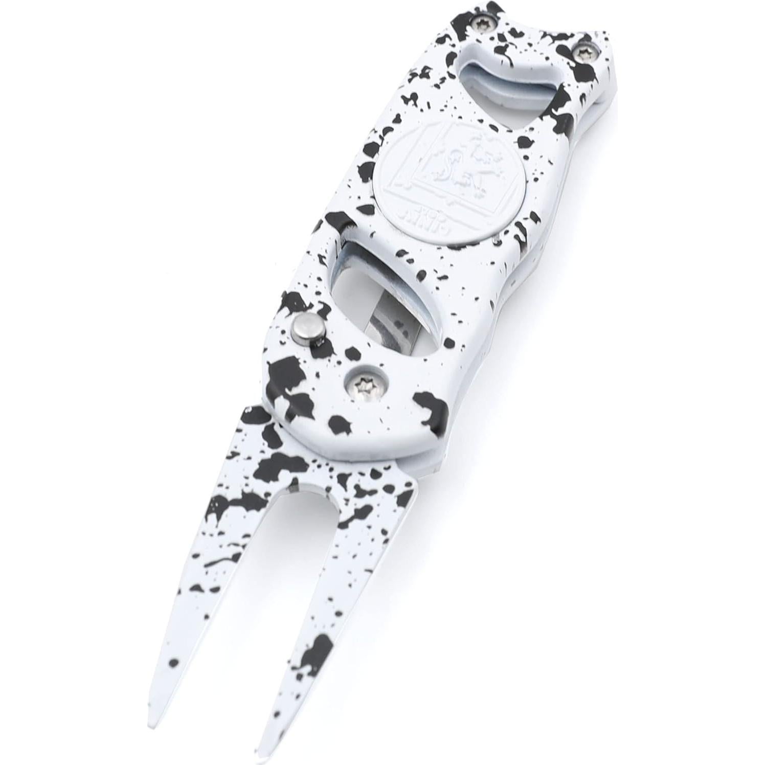 Herramienta de Divot Plegable Links Golf con Marcador Magnético