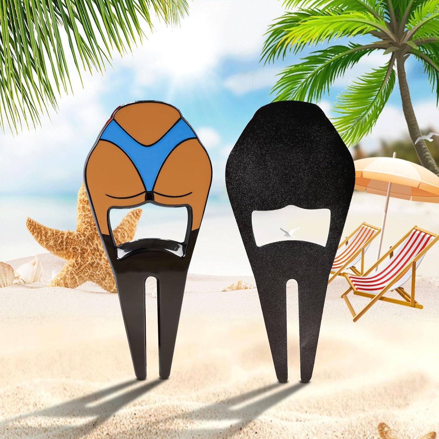 Herramienta de Divots 5 en 1 Gran Loco - Golf, 9.9x4.3cm