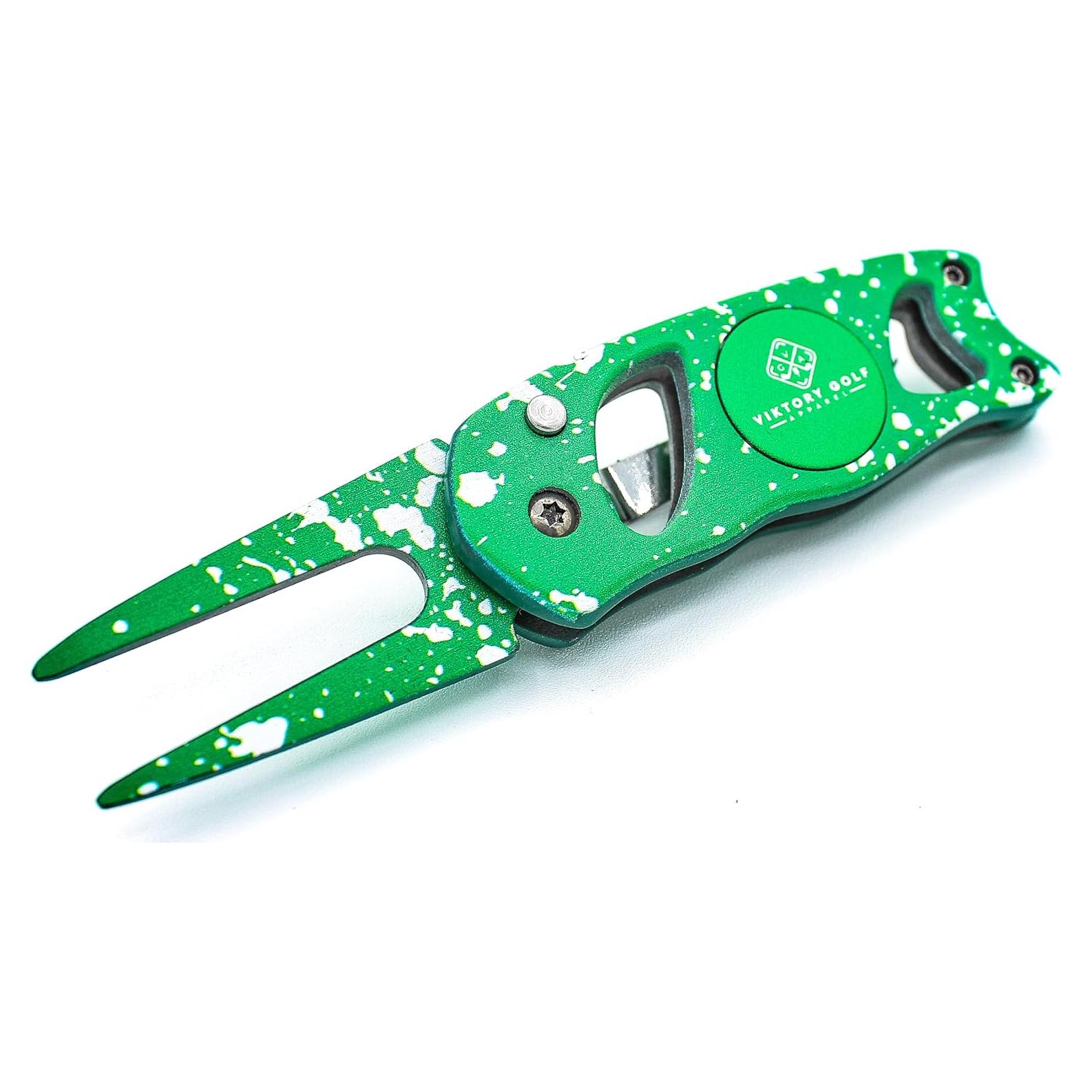 Herramienta de Divot ViKtory Golf Cuchillo Switch Edición Caos