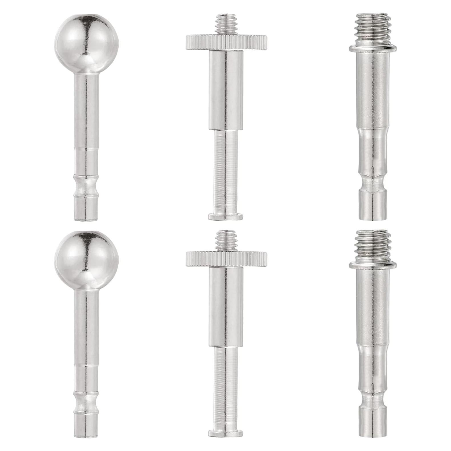 Adaptador de Montaje para Micrófono PATIKIL 17mm Plata