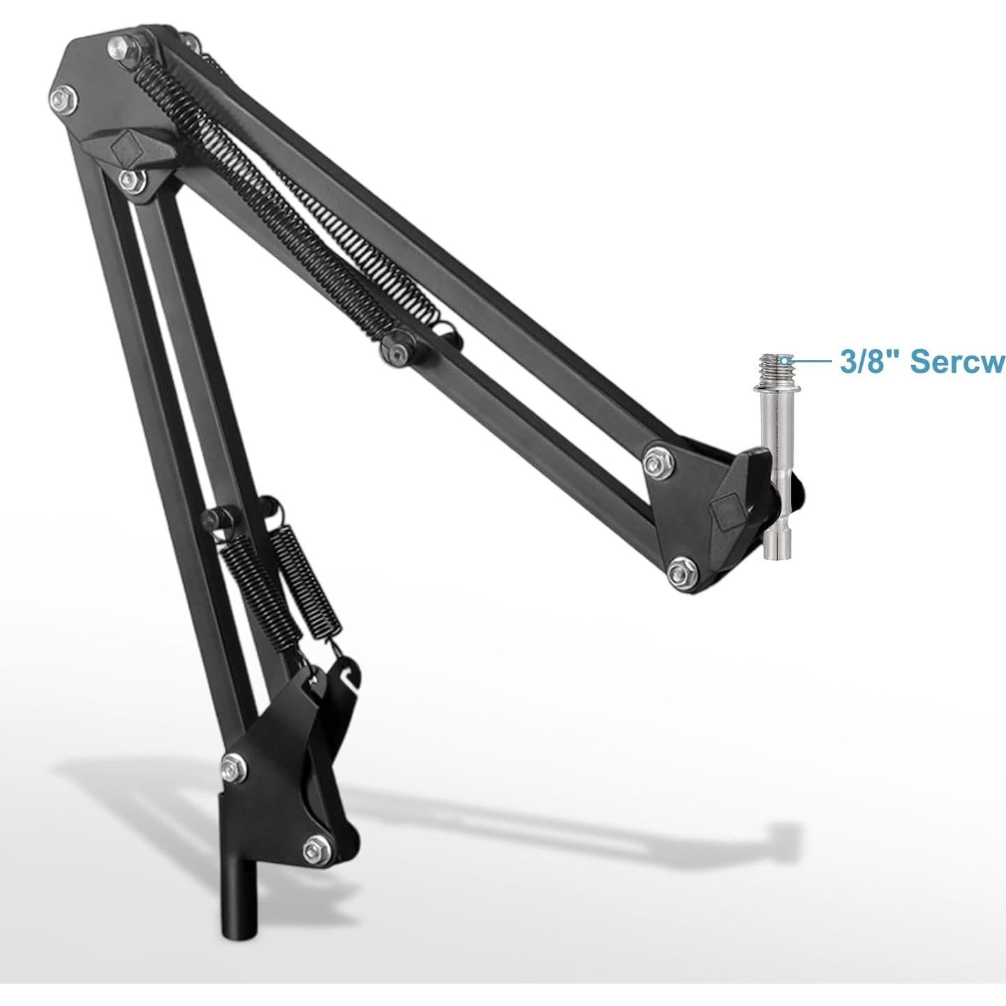 Adaptador de Cabeza de Articulación de Brazo Boom PATIKIL - 2 Pack, Plata