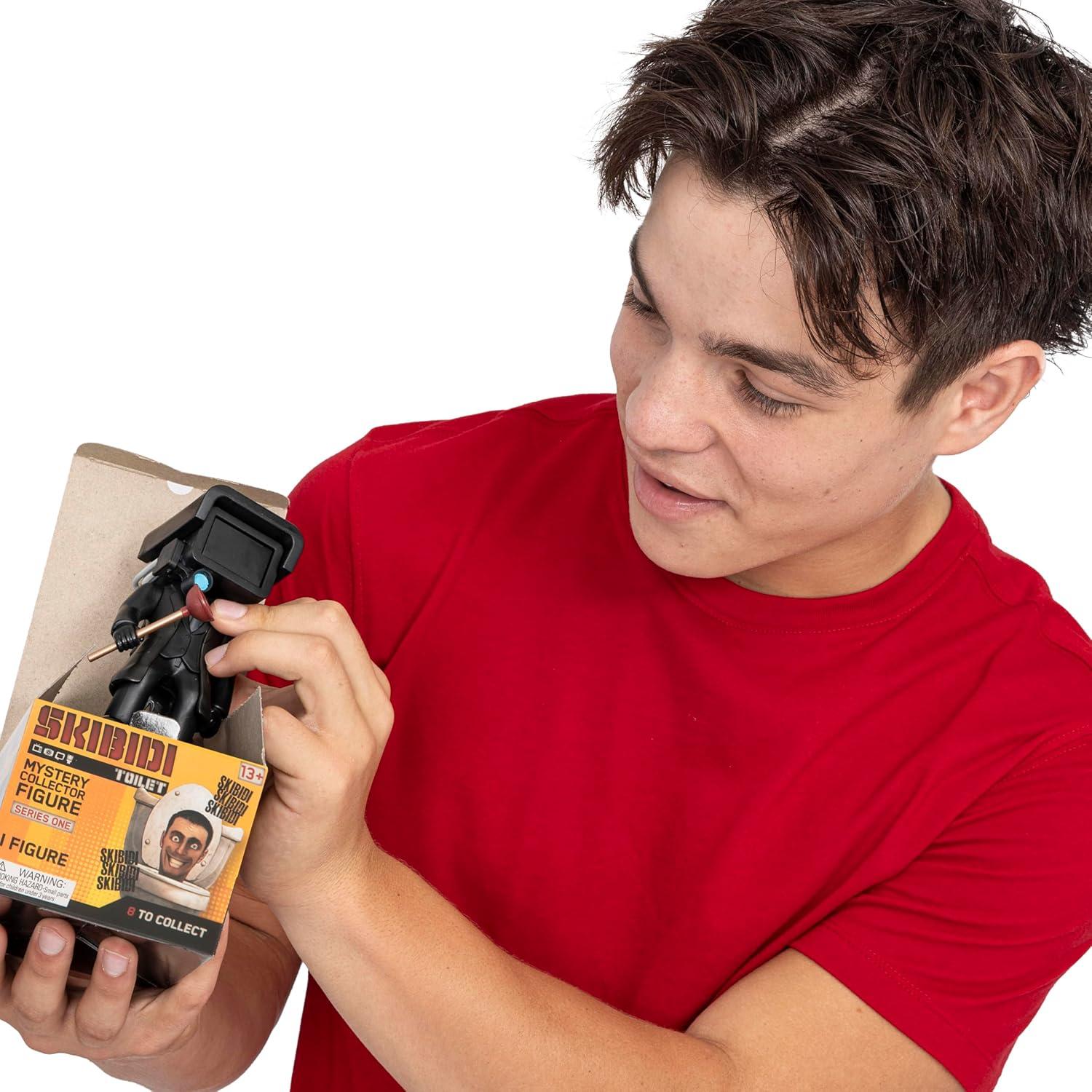 Figuras Coleccionables Skibidi Toilet - Paquete de 2, 15.24 cm