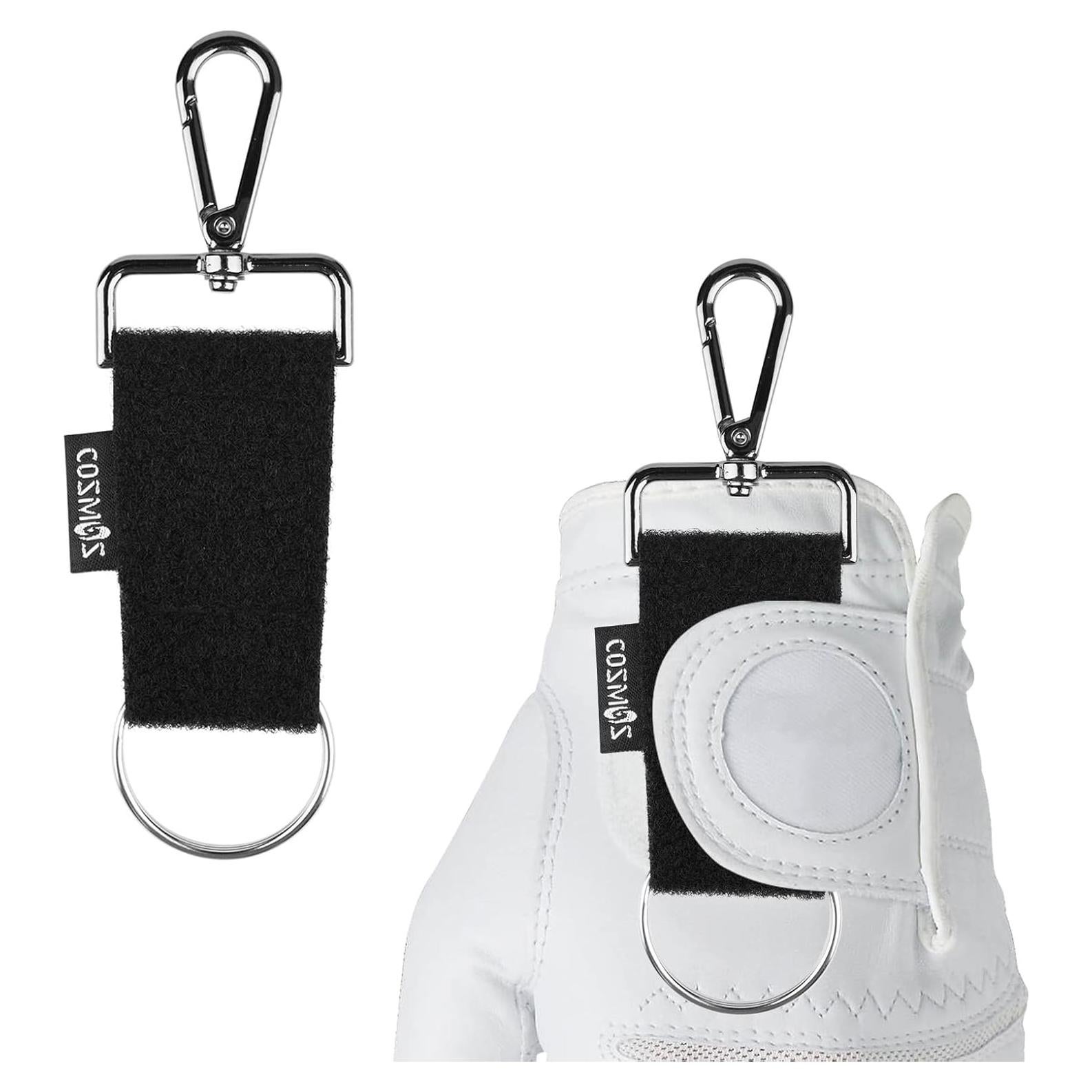 Soporte para Guantes de Golf Cosmos - Clip Metálico, 2 Pcs