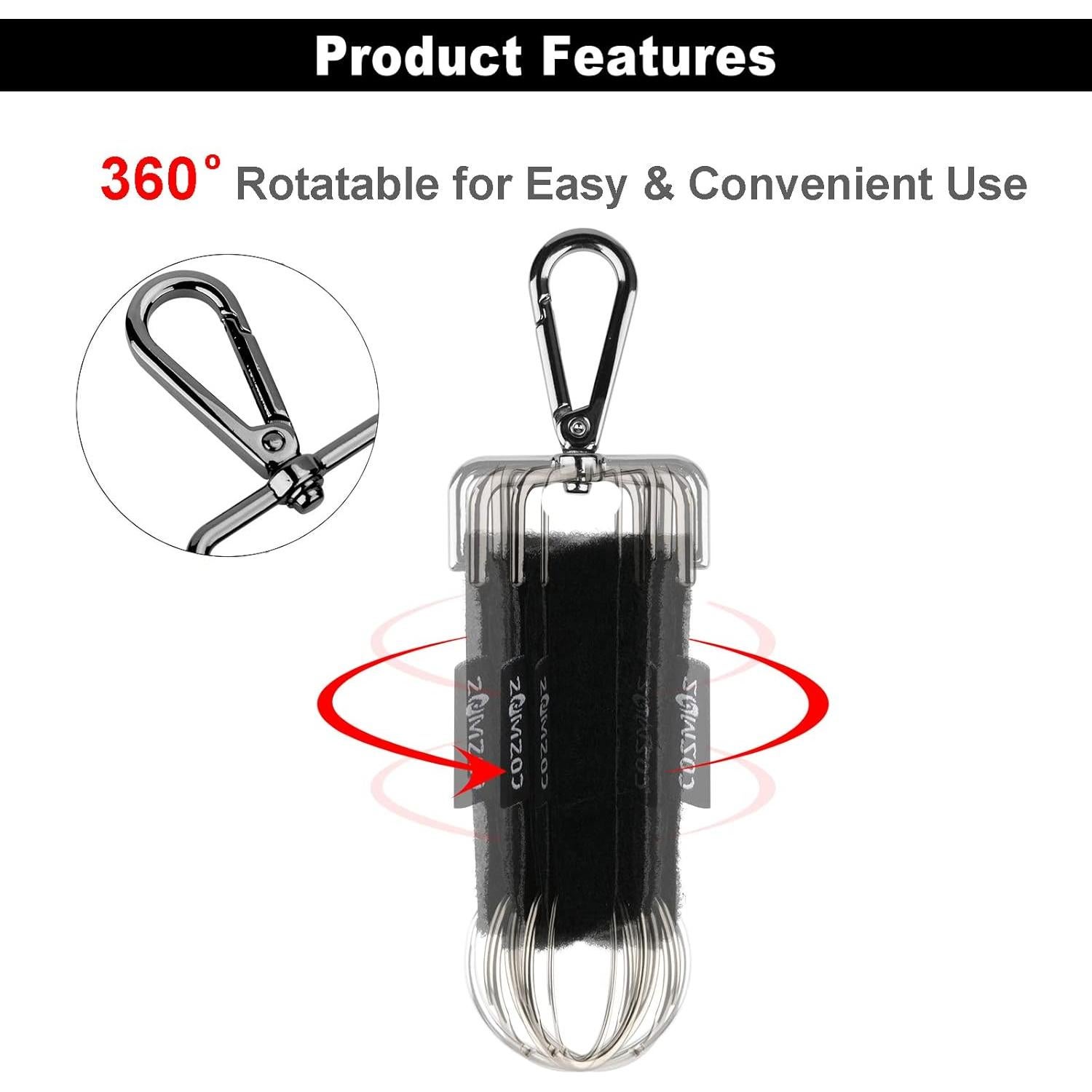 Soporte para Guantes de Golf Cosmos - Clip Metálico, 2 Pcs