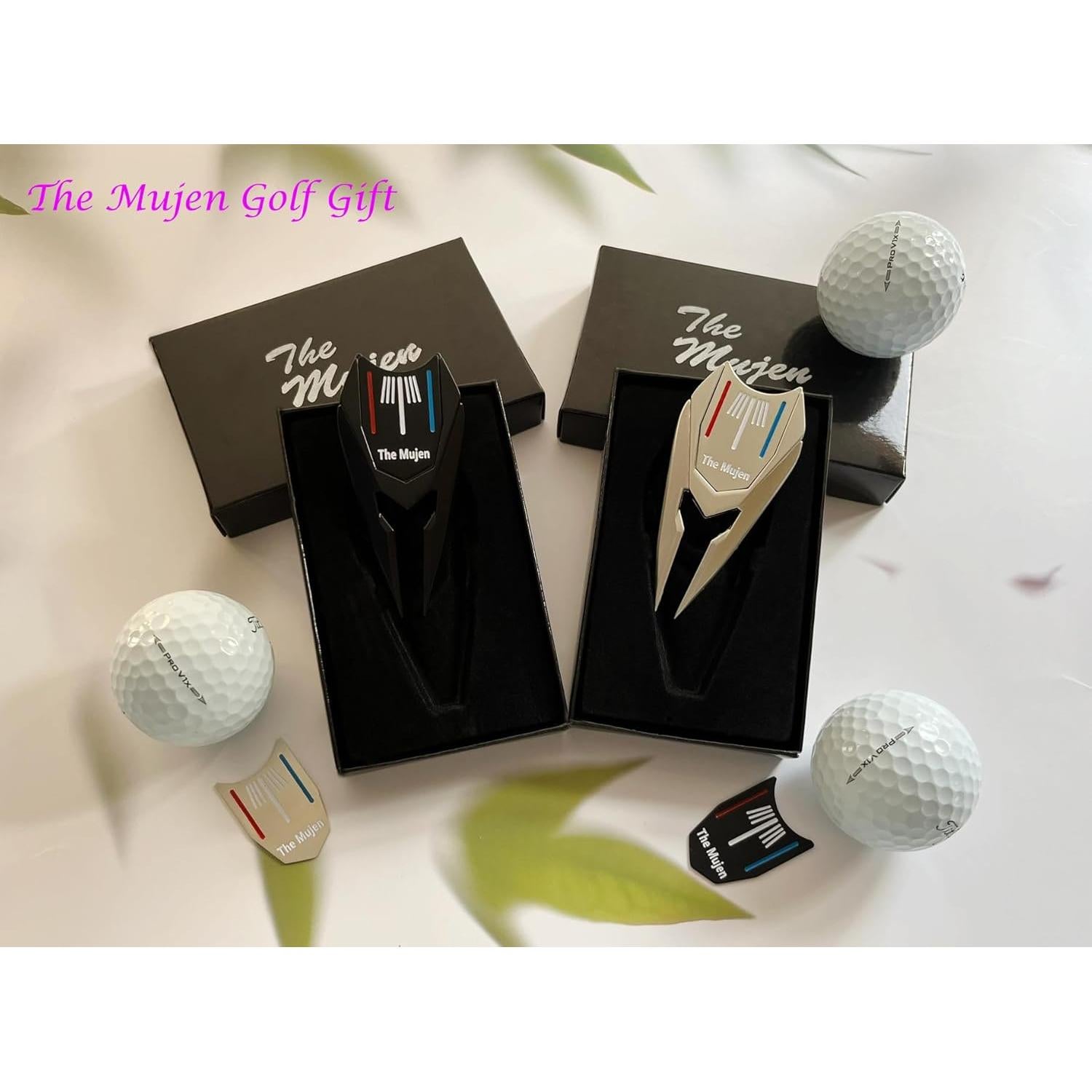 Marcador de Pelota de Golf The Mujen con Herramienta de Divot