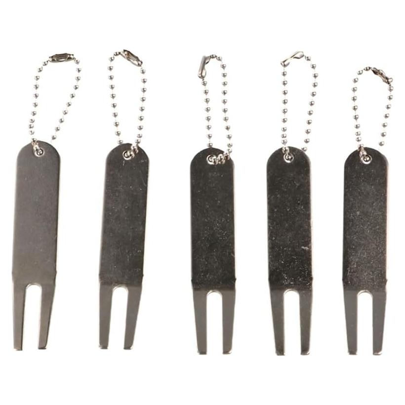 5 Piezas Tenedor de Divot de Golf Zaoalife 80x15mm