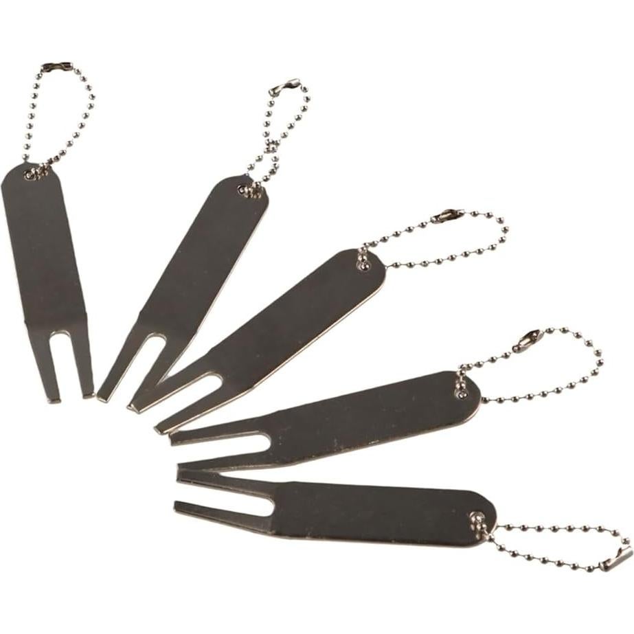 5 Piezas Tenedor de Divot de Golf Zaoalife 80x15mm
