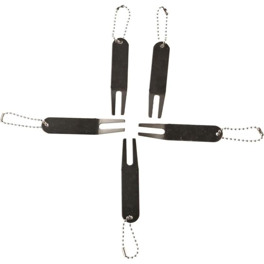 5 Piezas Tenedor de Divot de Golf Zaoalife 80x15mm