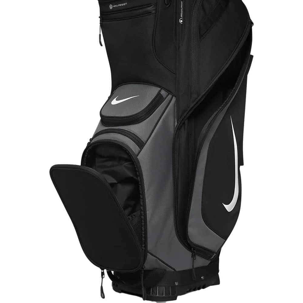 Bolsa de Golf Cart Nike Performance Negra Gris Blanca 14 Divisores