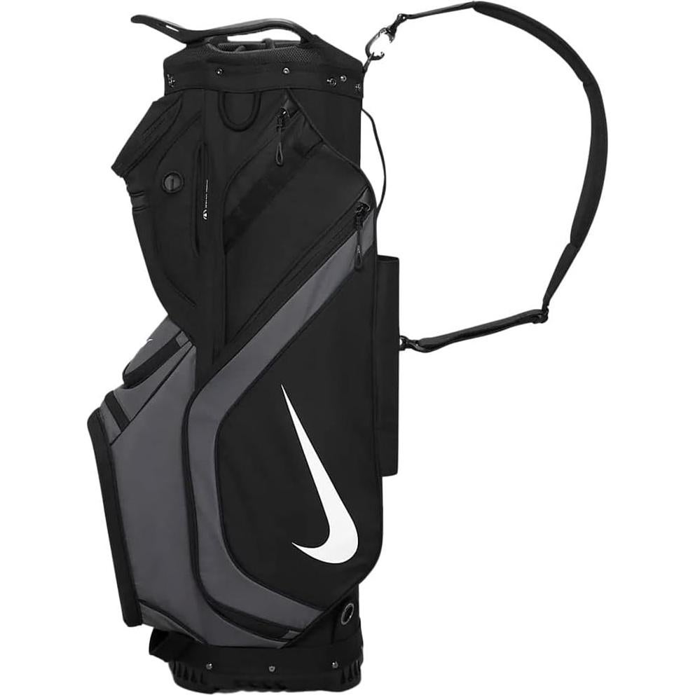 Bolsa de Golf Cart Nike Performance Negra Gris Blanca 14 Divisores