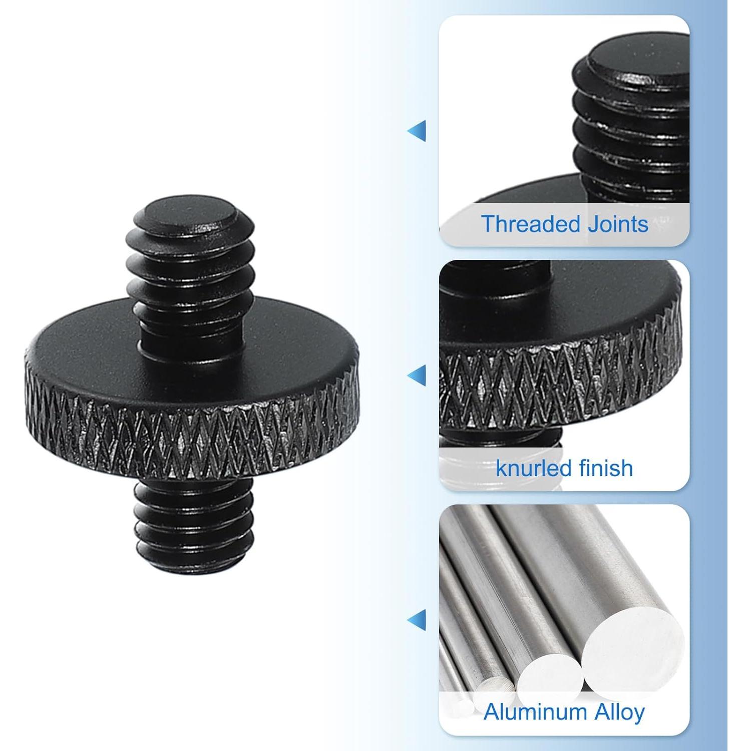 Adaptador de Tornillo de Trípode PATIKIL 1/4" a M6, Aluminio