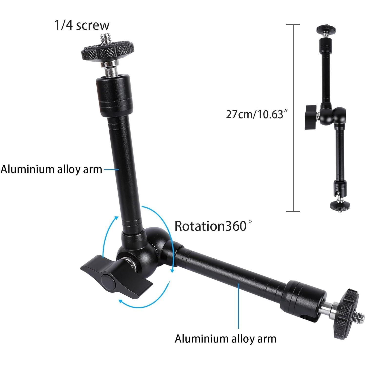 Soporte para Tableta de Bicicleta de Ejercicio Aluminio 25.4 cm