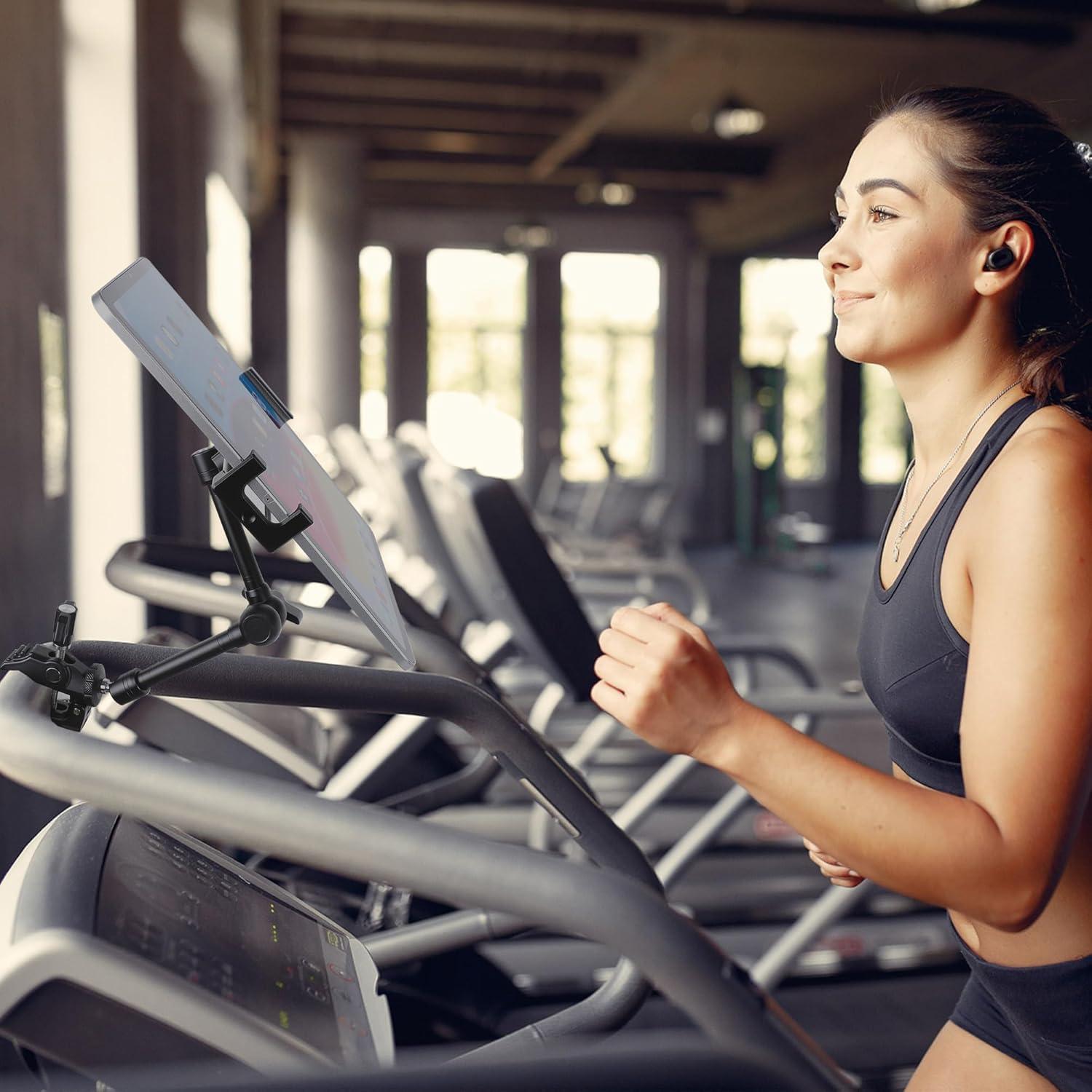 Soporte para Tableta de Bicicleta de Ejercicio Aluminio 25.4 cm