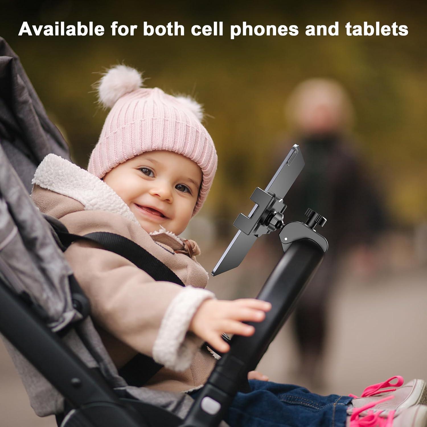 Soporte de Abrazadera para Tabletas RomHaus 4.7-12.9"