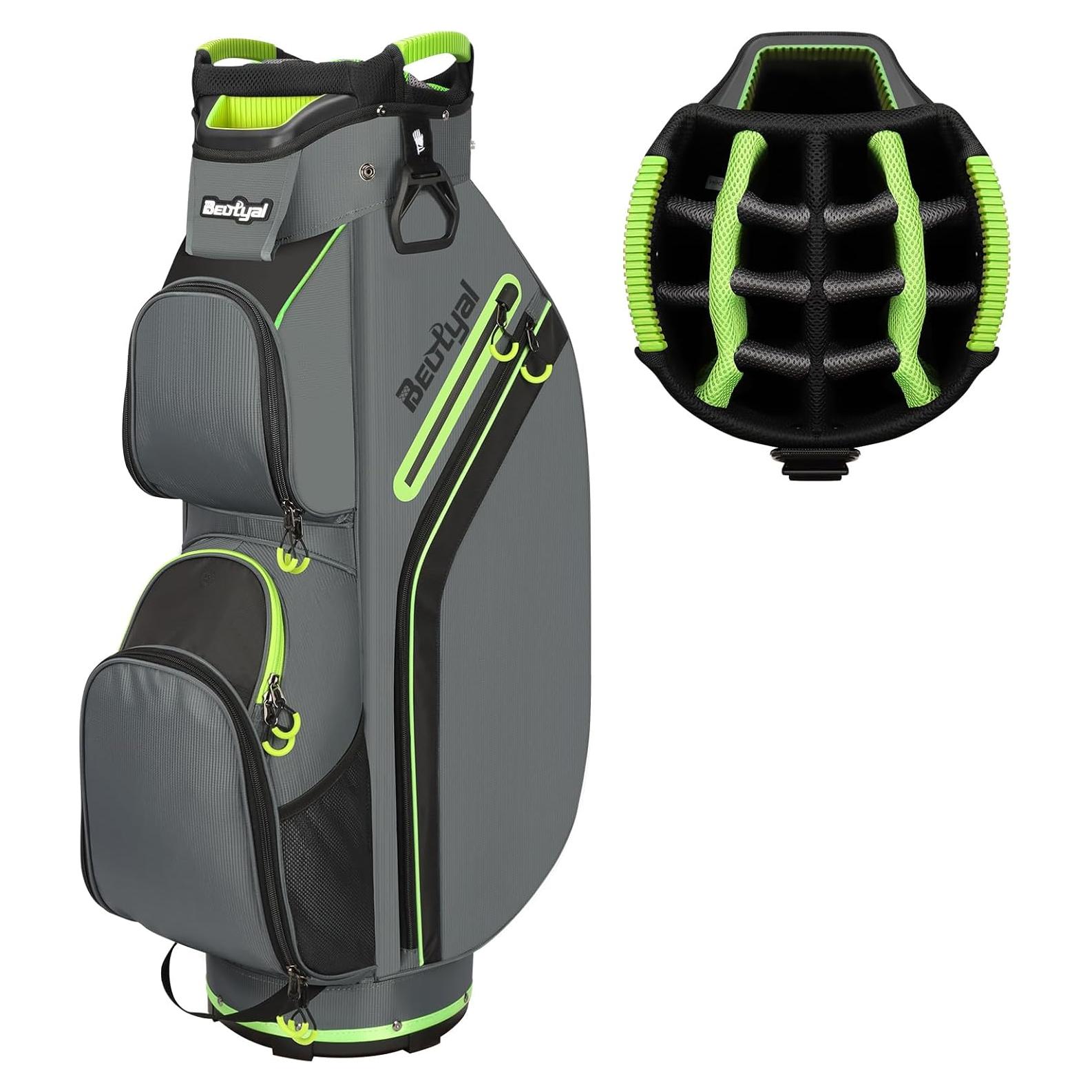 Bolsa de Golf para Carro Beutyal con 15 Compartimentos y Enfriador