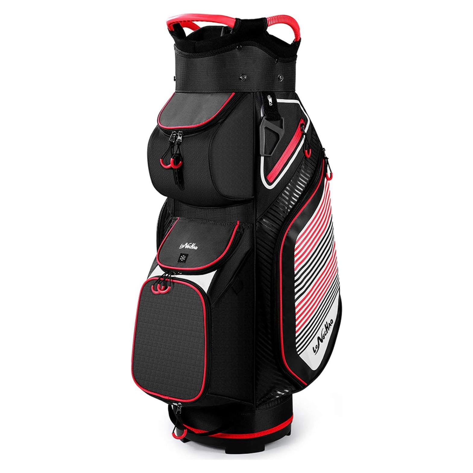 Bolsa de Golf para Carro LONGCHAO 14 Divisores Ligera con Funda