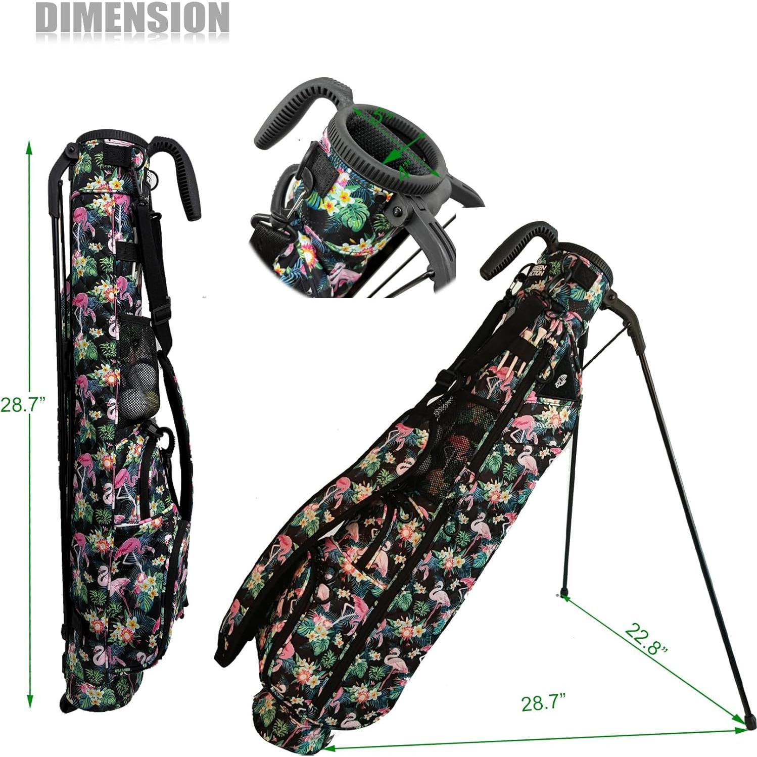Bolsa de Golf de Soporte GREEN ACTION Stang - Ligera y Compacta
