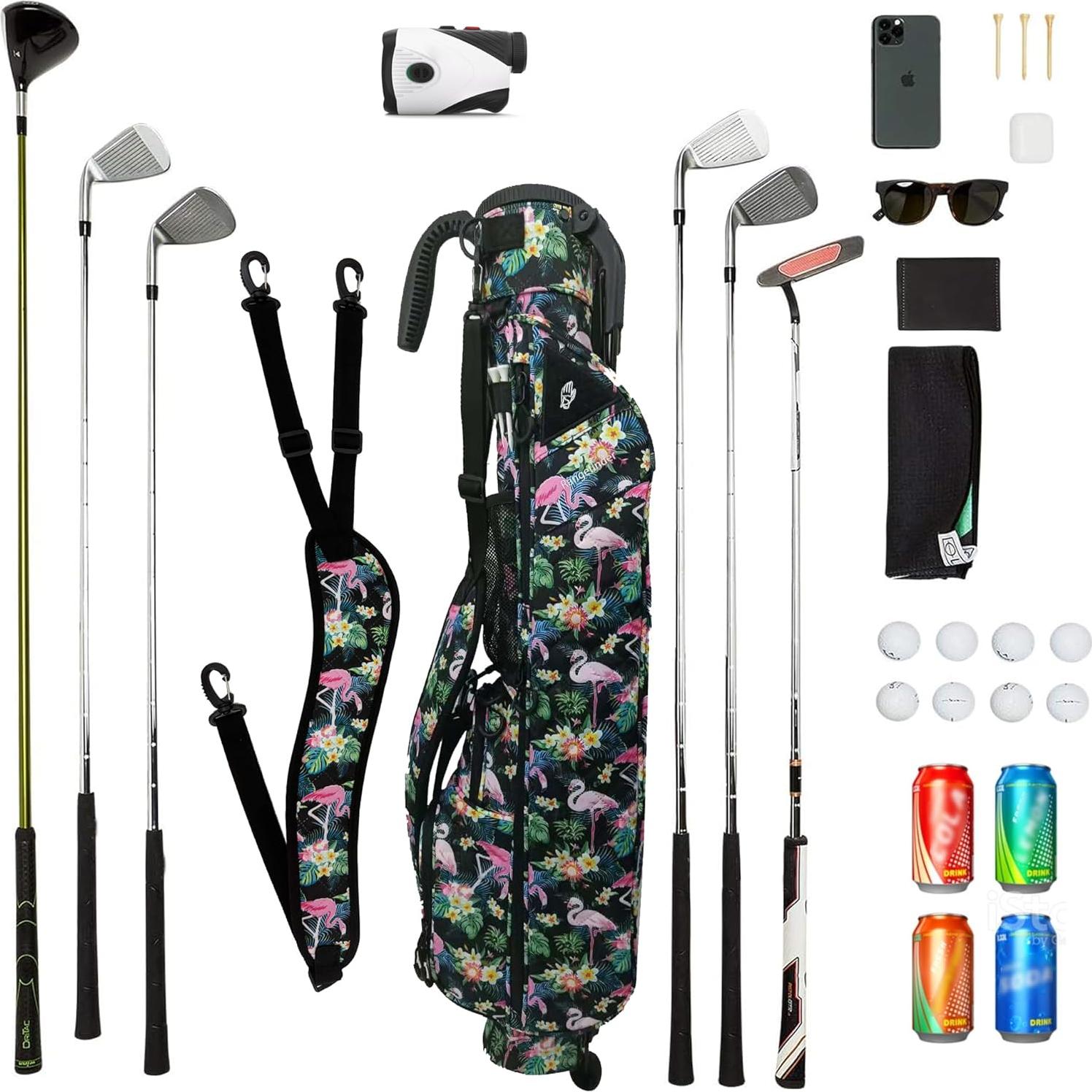 Bolsa de Golf de Soporte GREEN ACTION Stang - Ligera y Compacta