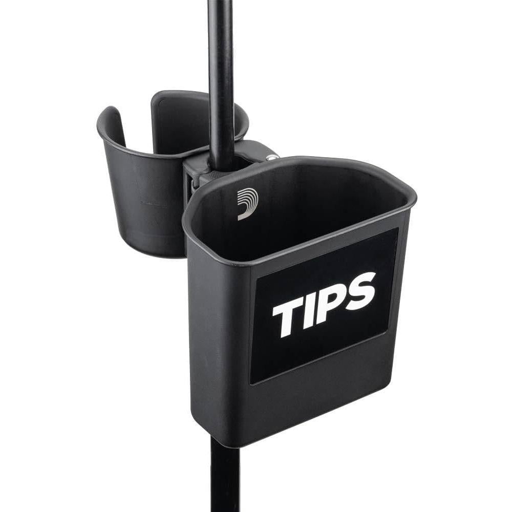 Soporte para micrófono D'Addario con portavasos