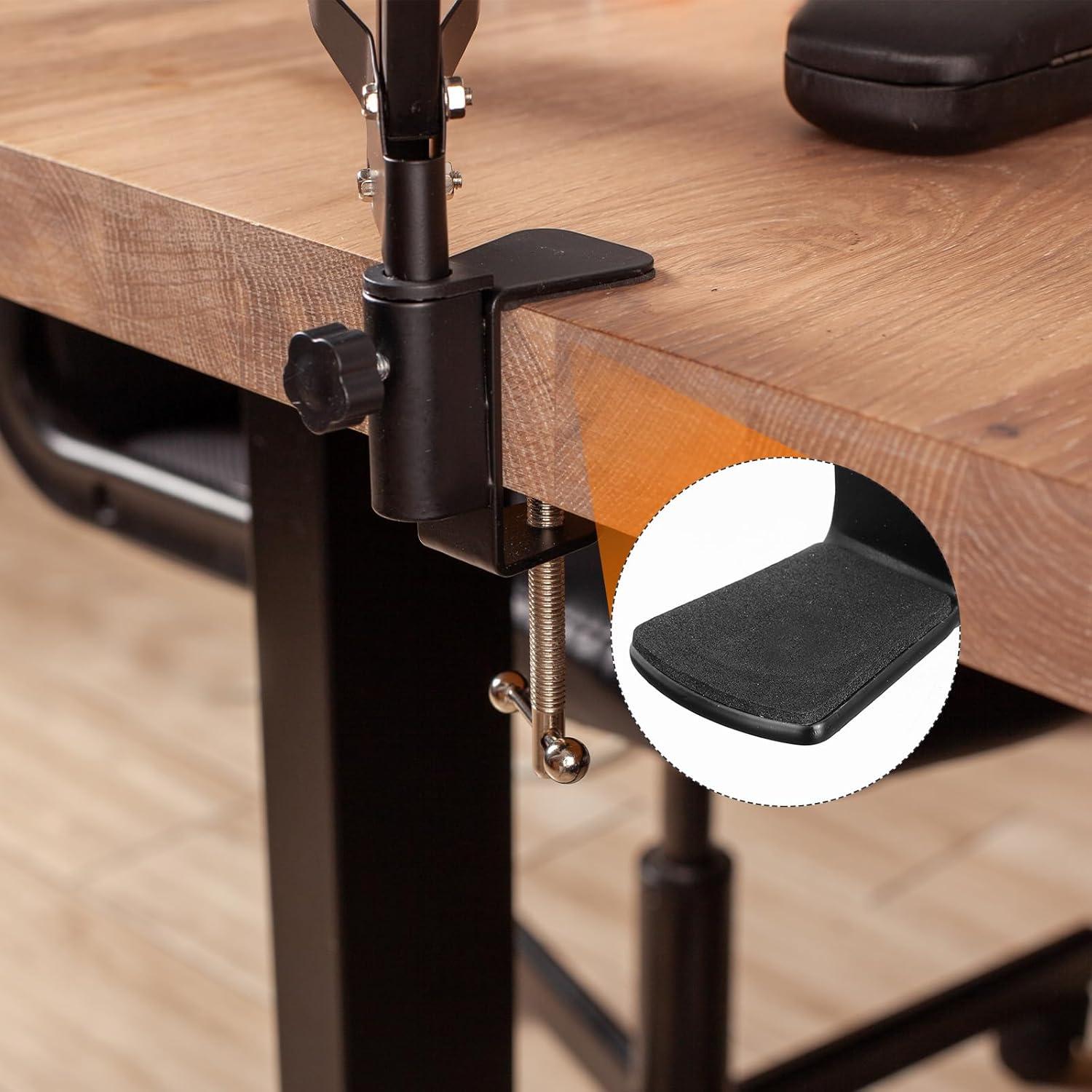 Abrazadera de Mesa en C MECCANIXITY Ajustable 70x60mm Negro