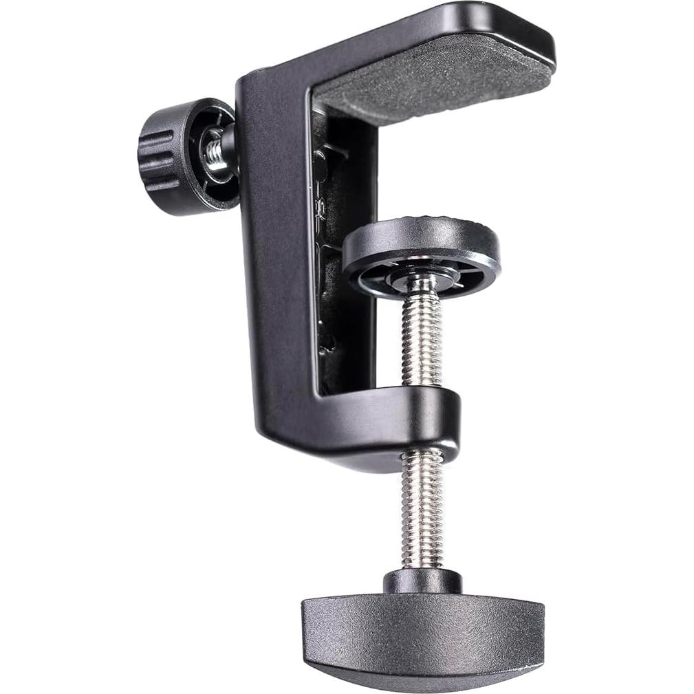 Brazo de micrófono de escritorio Rannsgeer RS17 metal púrpura