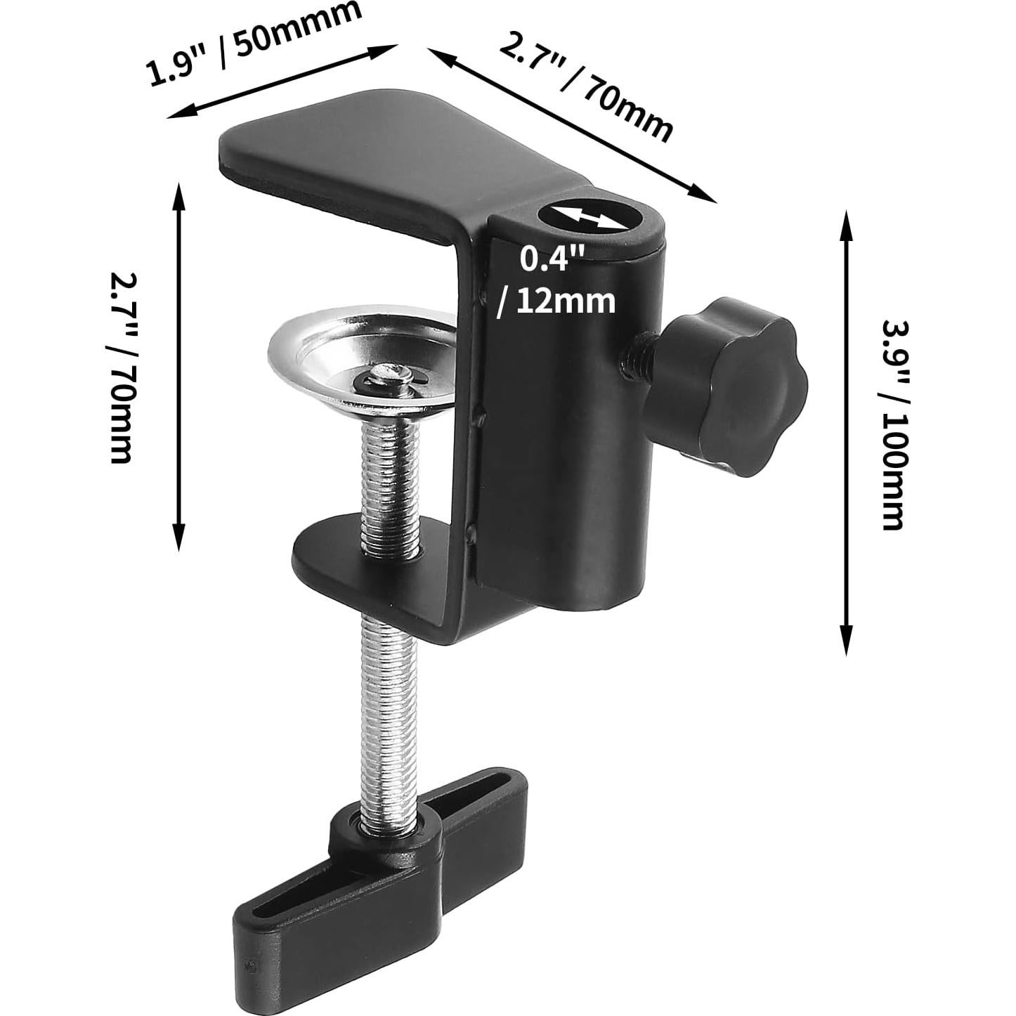 Soporte de Montaje C-Clamp LifCratms para Lámpara y Micrófono