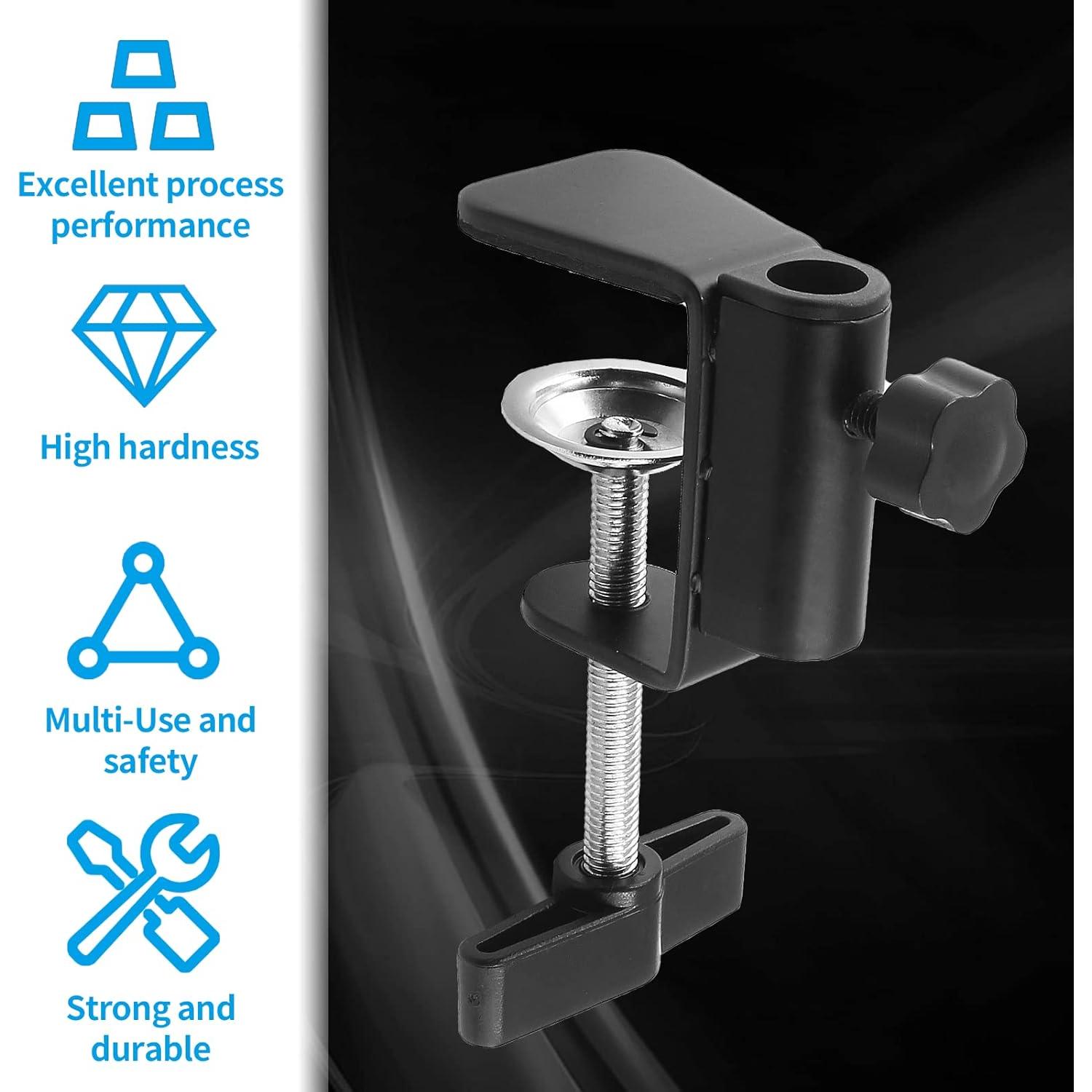 Soporte de Montaje C-Clamp LifCratms para Lámpara y Micrófono