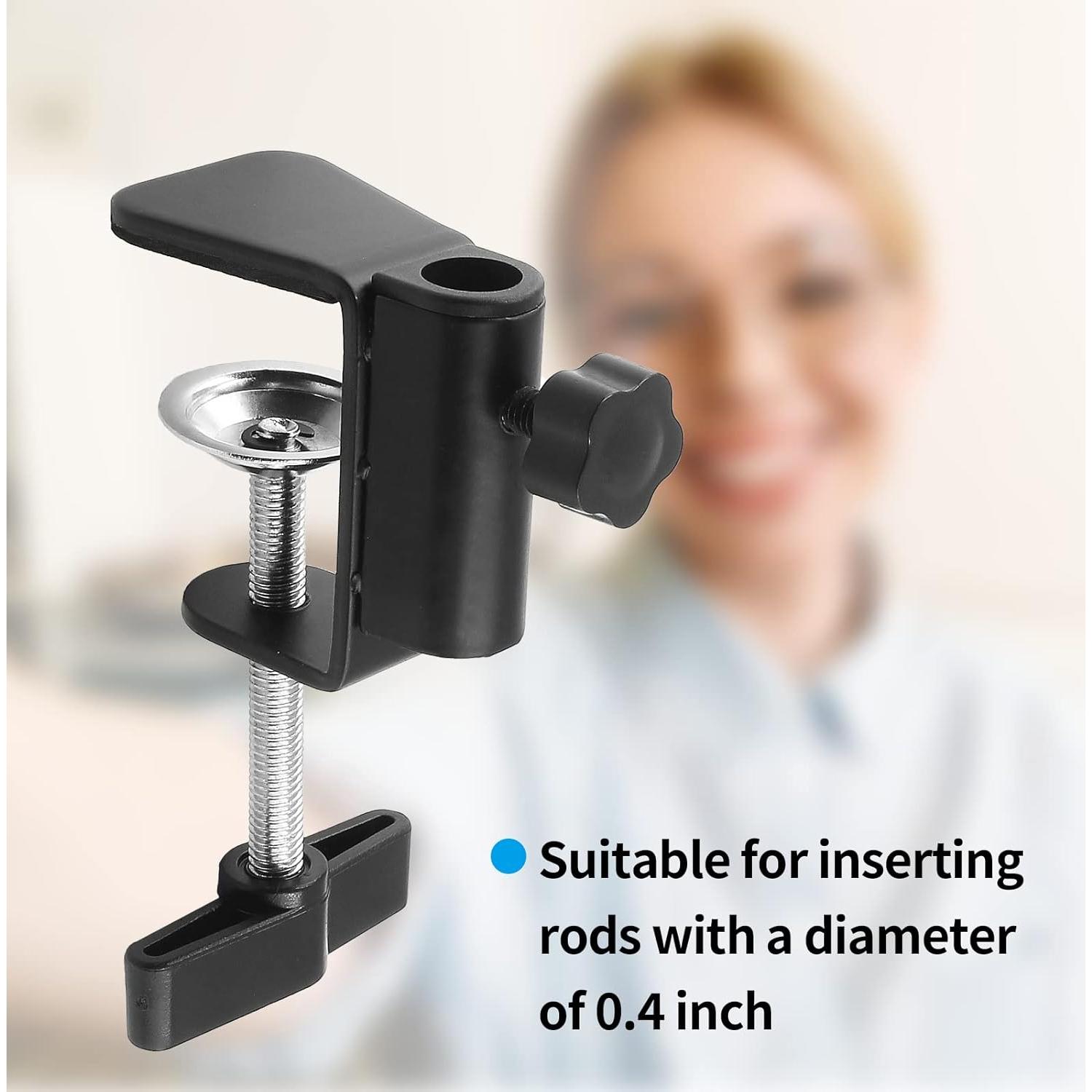 Soporte de Montaje C-Clamp LifCratms para Lámpara y Micrófono