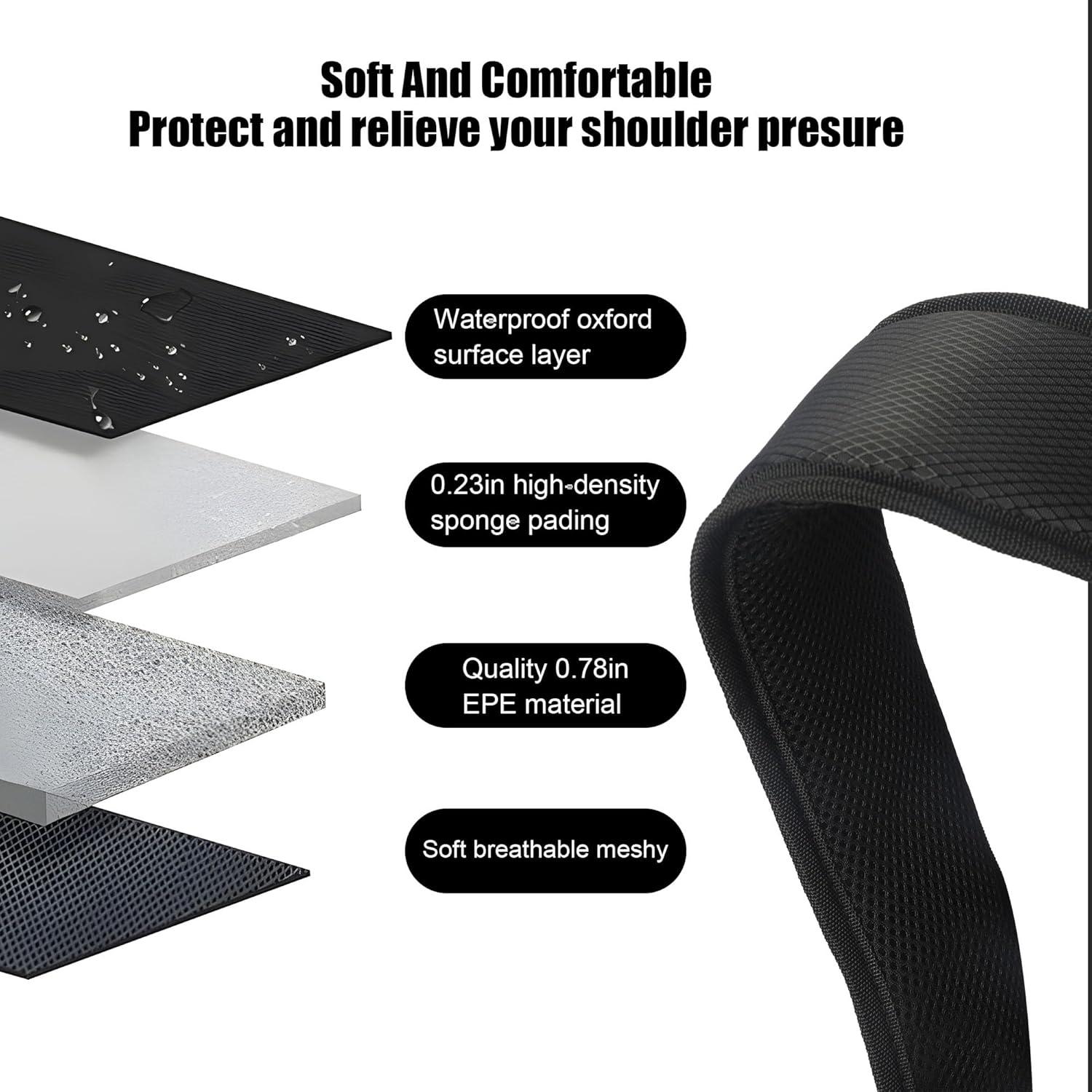 Correa de Bolsa de Golf KYTAI Ajustable con Acolchado Suave