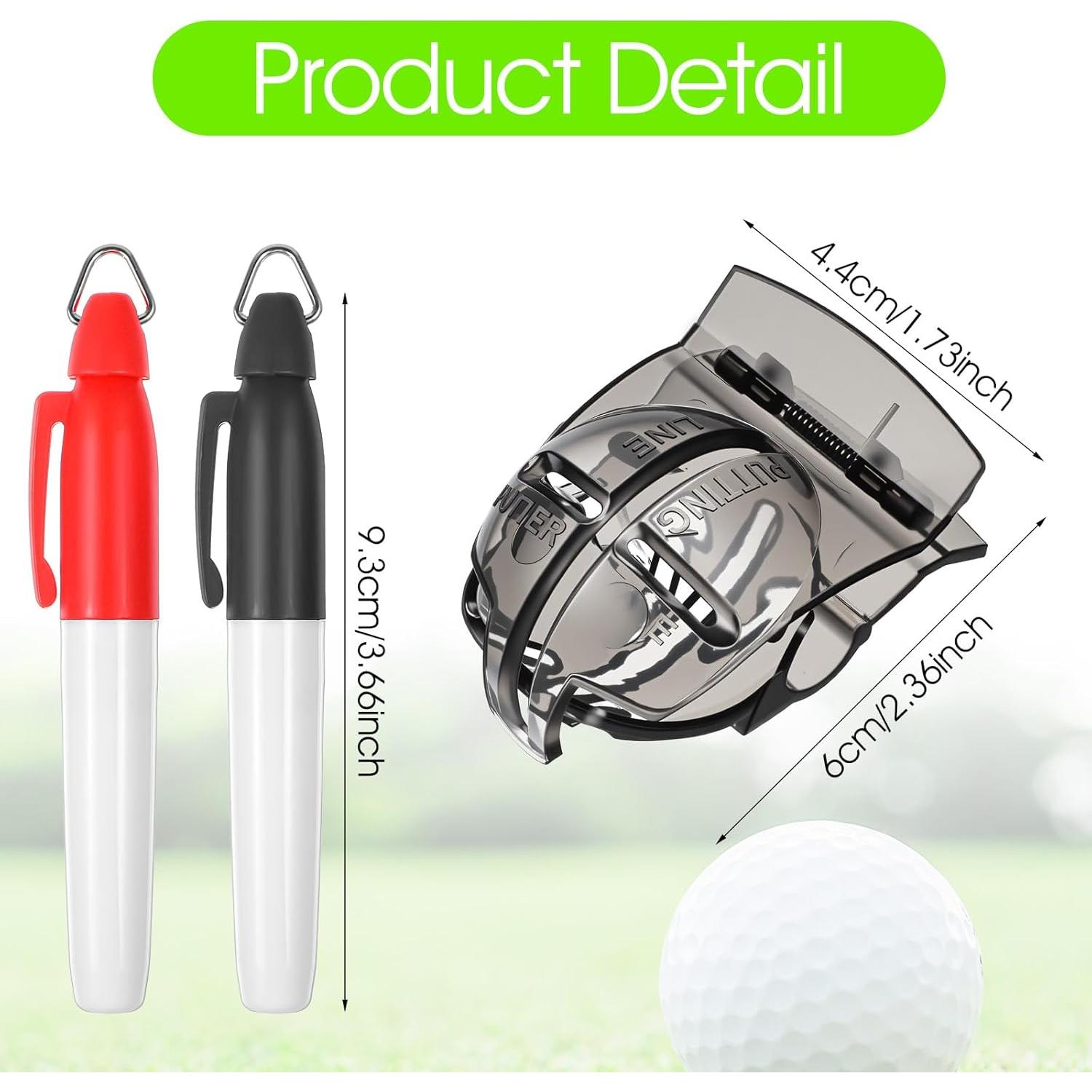 Paquete de 4 herramientas Neyauo para marcar pelotas de golf