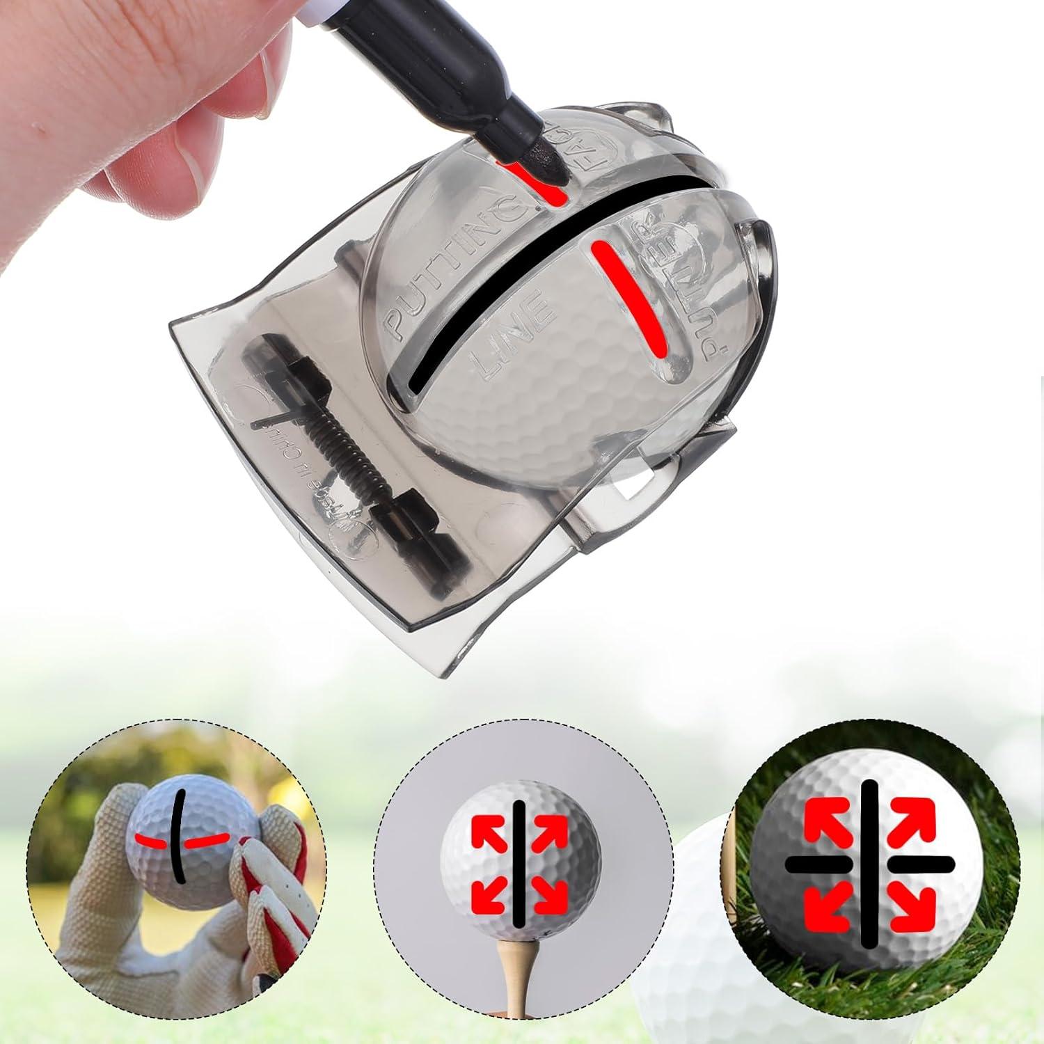 Paquete de 4 herramientas Neyauo para marcar pelotas de golf