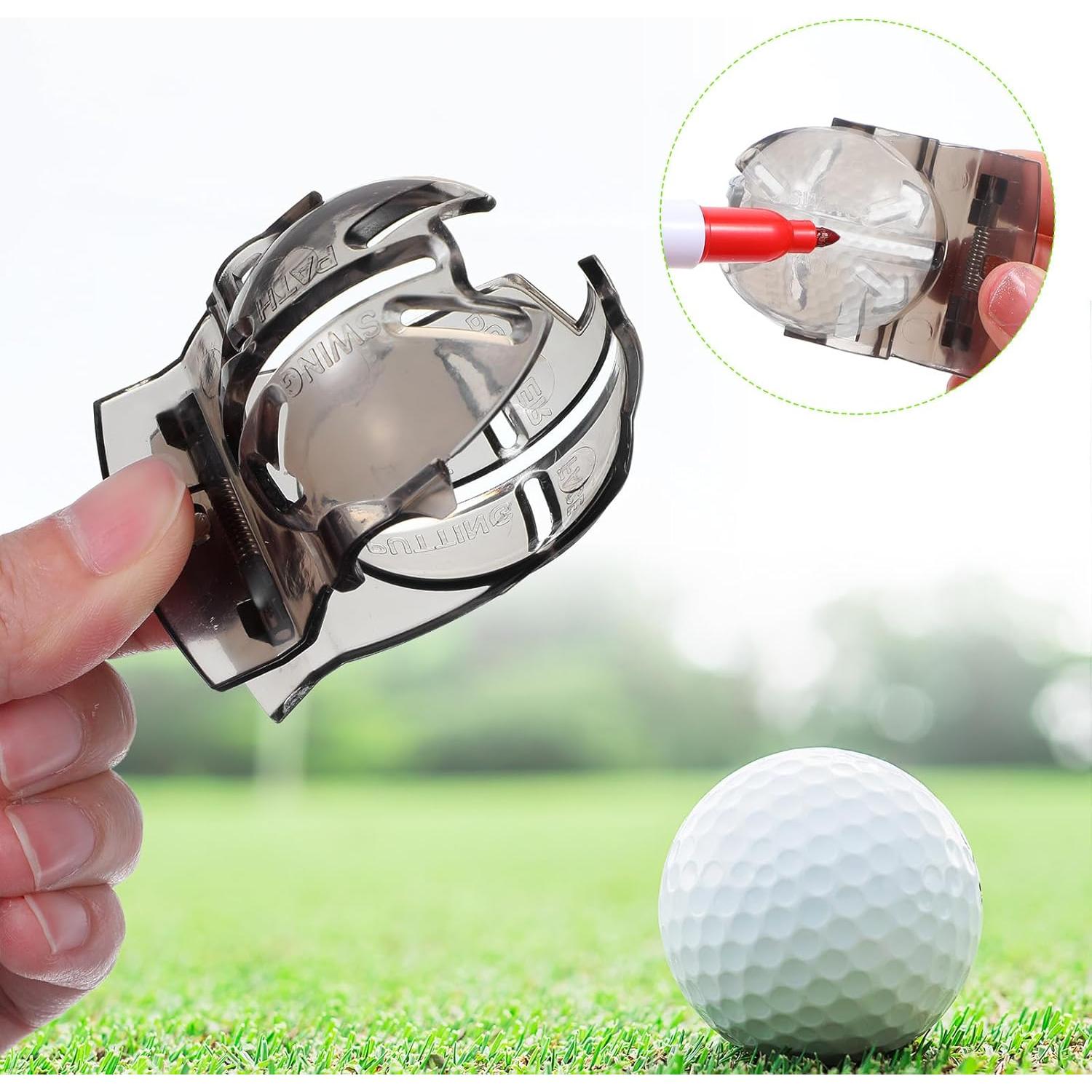 Paquete de 4 herramientas Neyauo para marcar pelotas de golf