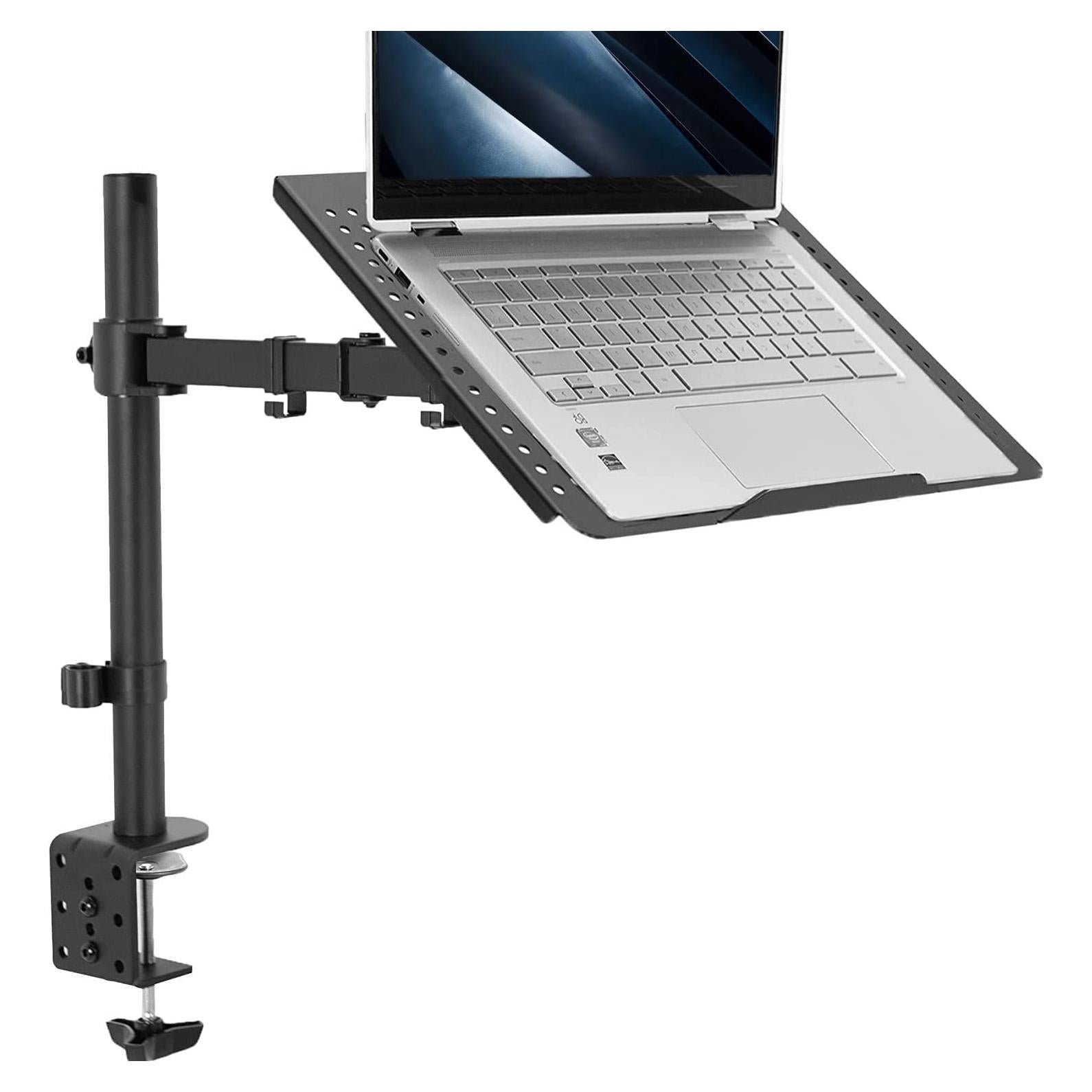Soporte de Escritorio para Laptop VIVO STAND-V001L Ajustable Negro