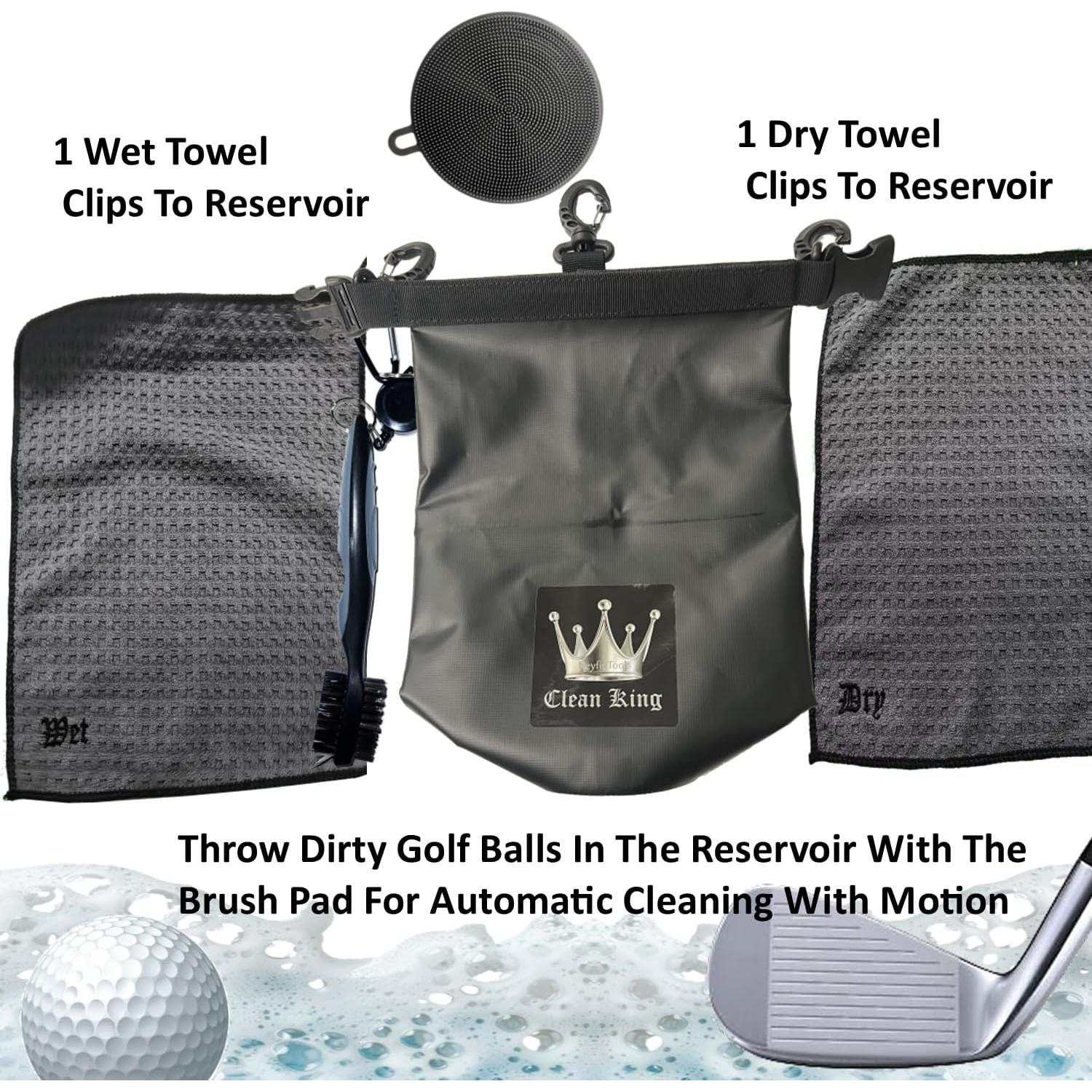Limpiador de Palos de Golf Keyfit Tools Clean King - Accesorios