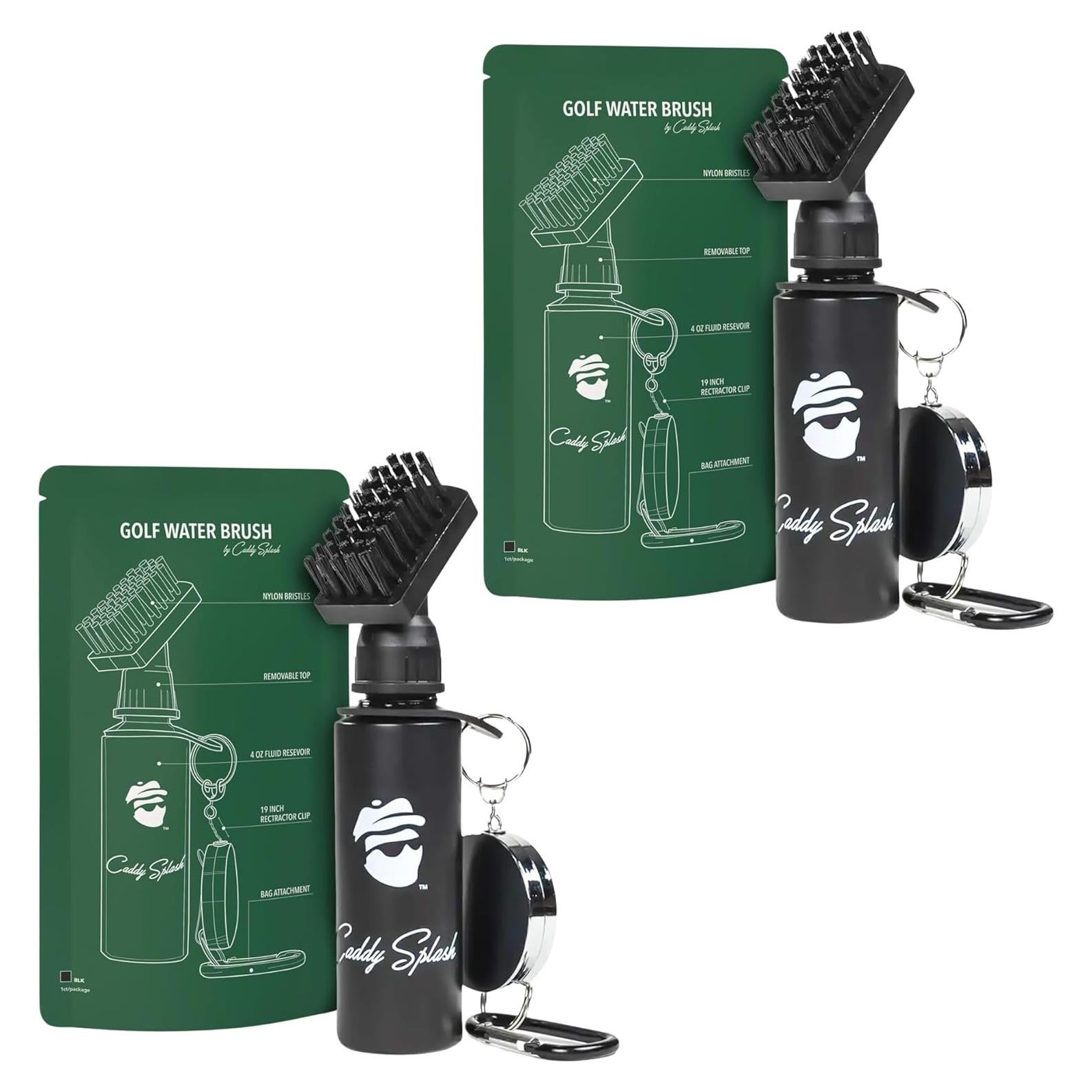 Limpiador de Palos de Golf Caddy Splash - Cepillo de Agua 4 Oz