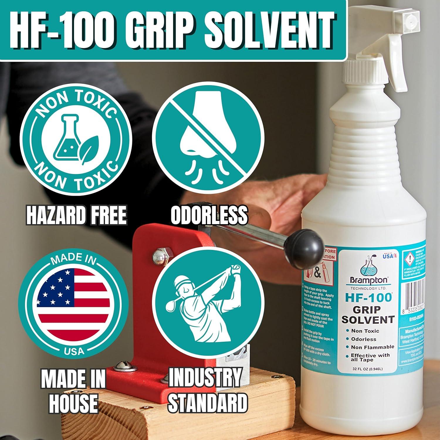 Solvente para Grip de Golf Brampton HF-100 0.95L No Tóxico