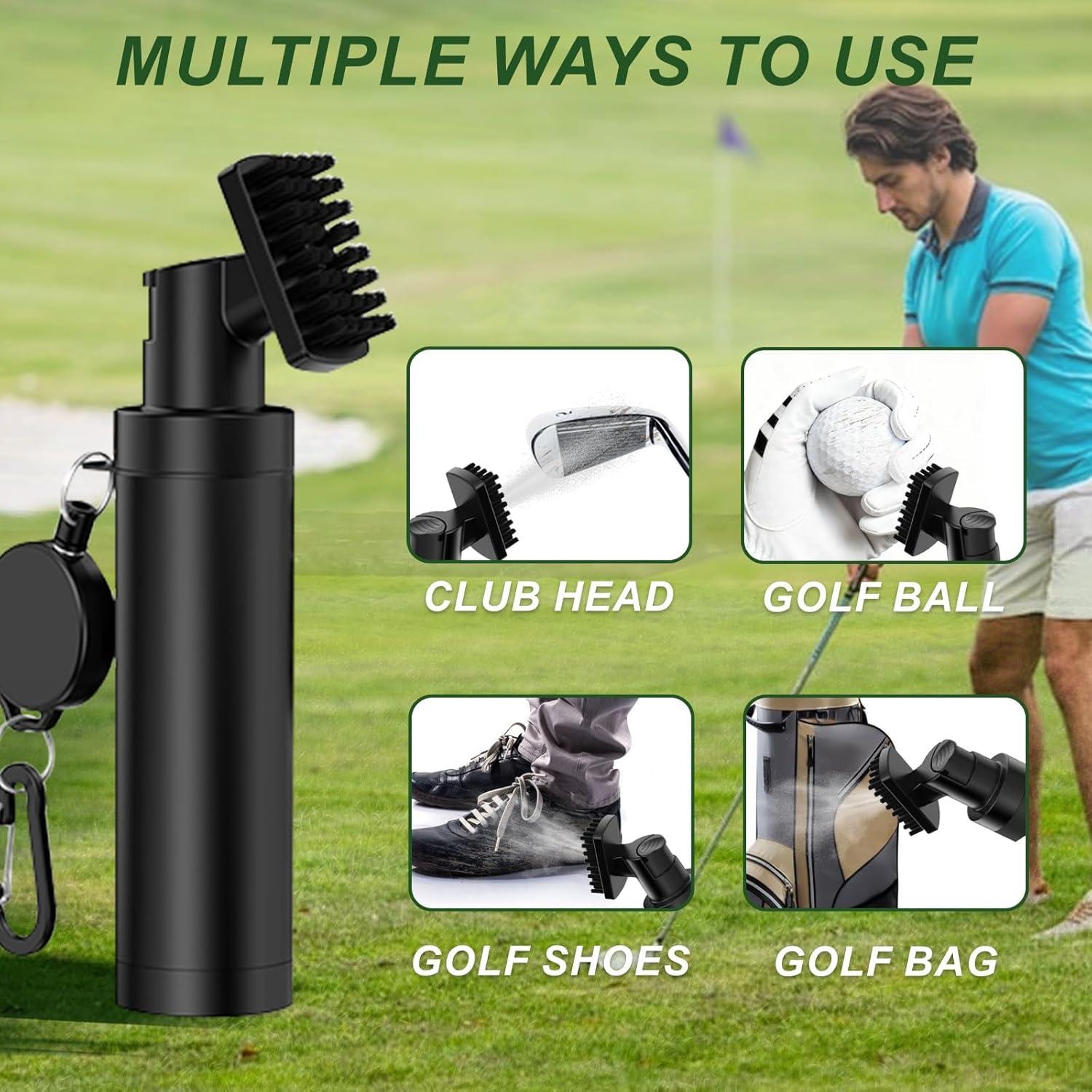 Kit de Limpieza de Palos de Golf Luscinia con Toalla y Cepillo